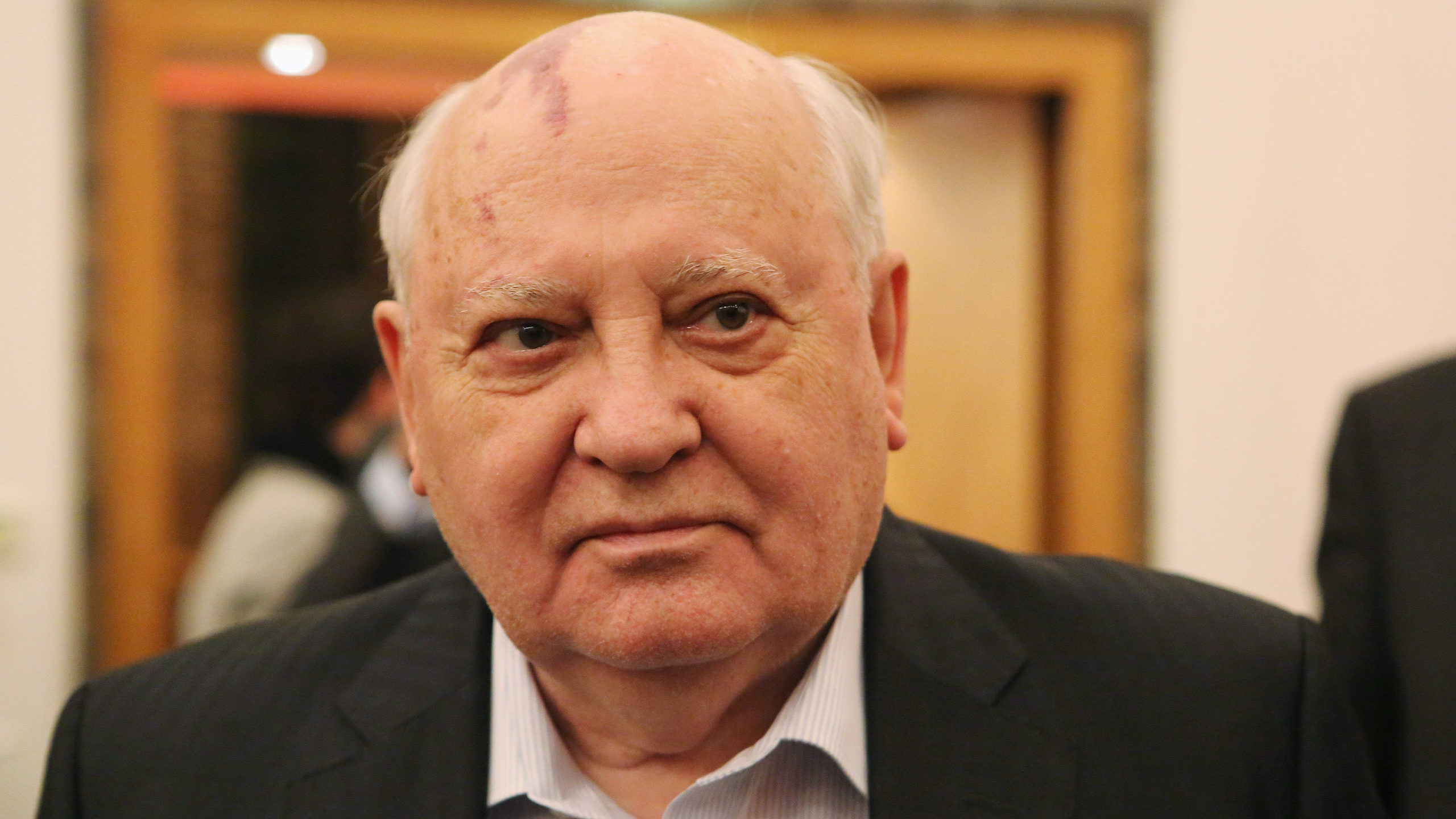 FILE: Former leader of the Soviet Union Mikhail Gorbachev attends a 'meet and greet' in Cologne, Ge...