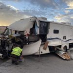 Crash involving RV leaves one dead