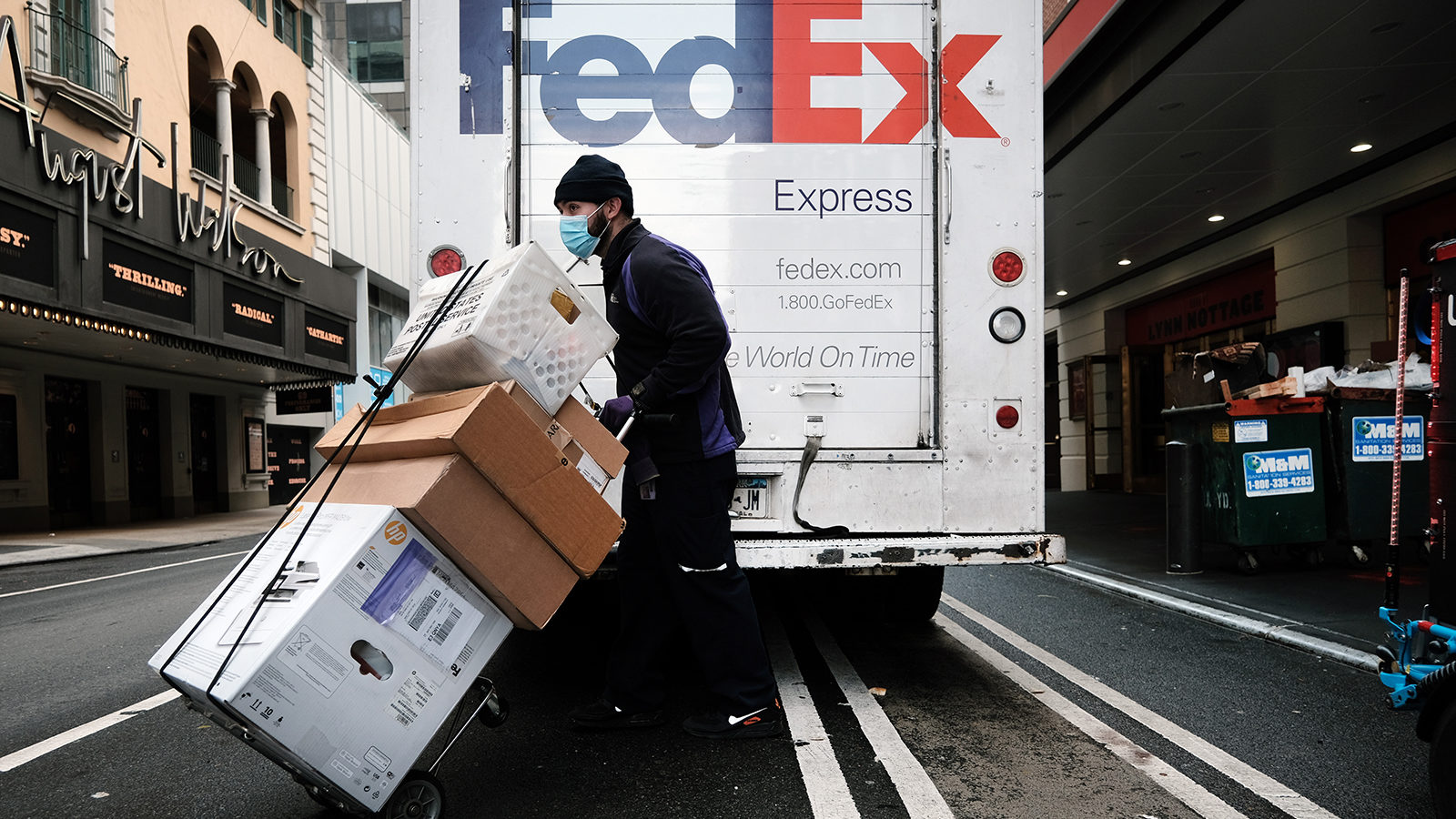 FedEx recession...