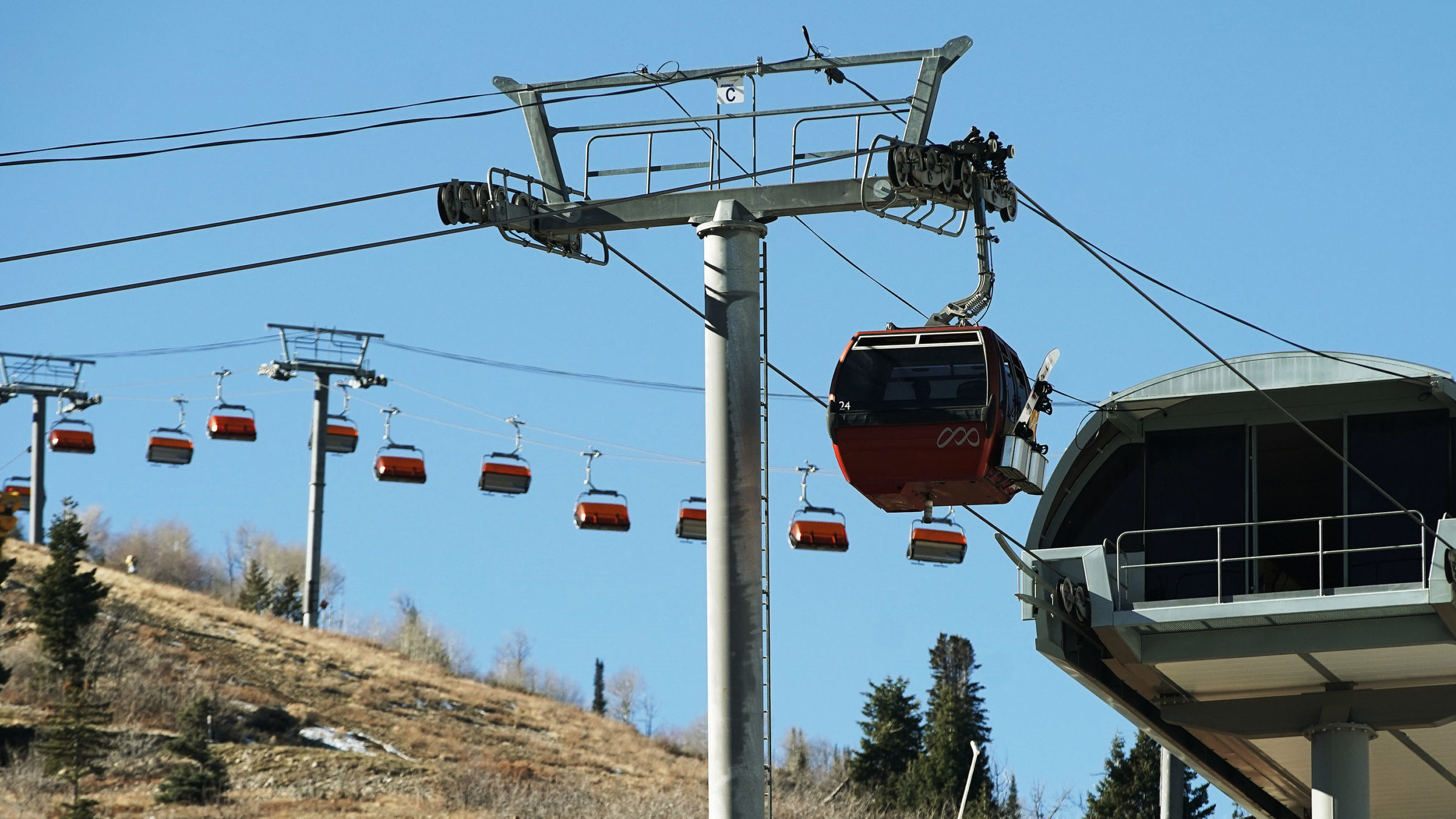 Gondola pictured. Little Cottonwood Canyon might be getting a gondola...
