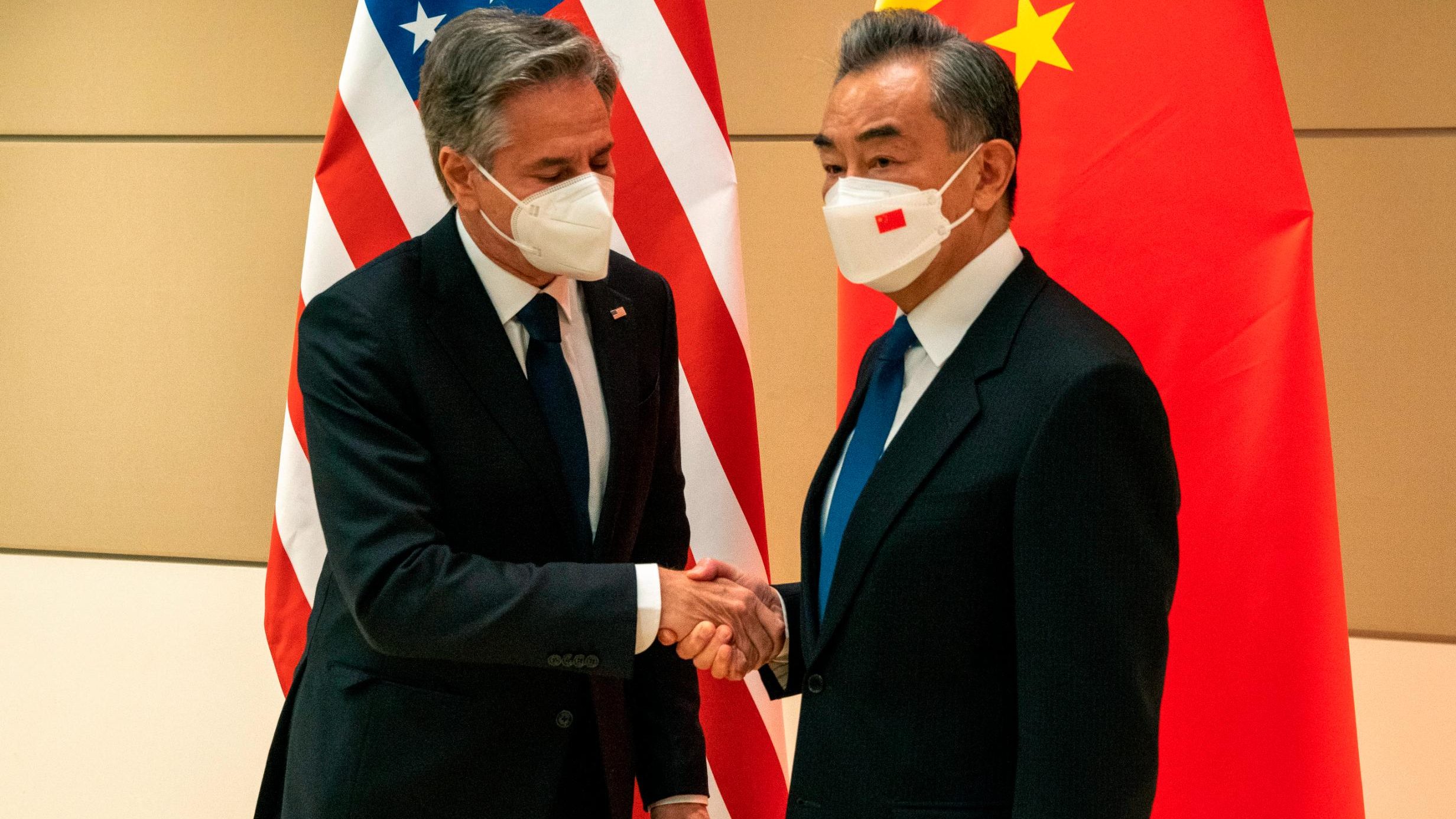 US Secretary of State Antony Blinken and Chinese Foreign Minister Wang Yi "had a direct and honest ...