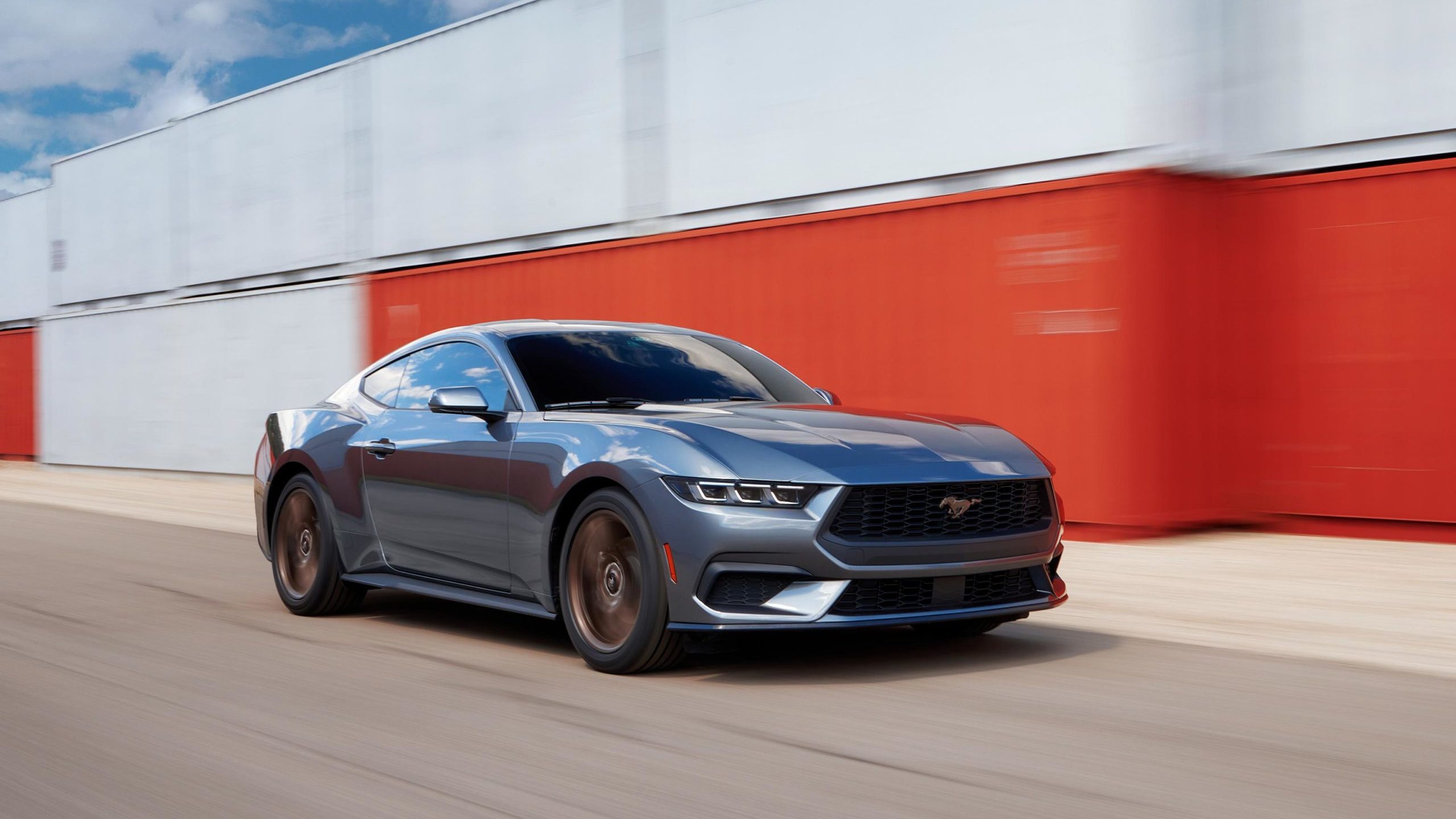Ford just unveiled a new Mustang coupe that, notably, is not electric or even hybrid. The new two-d...