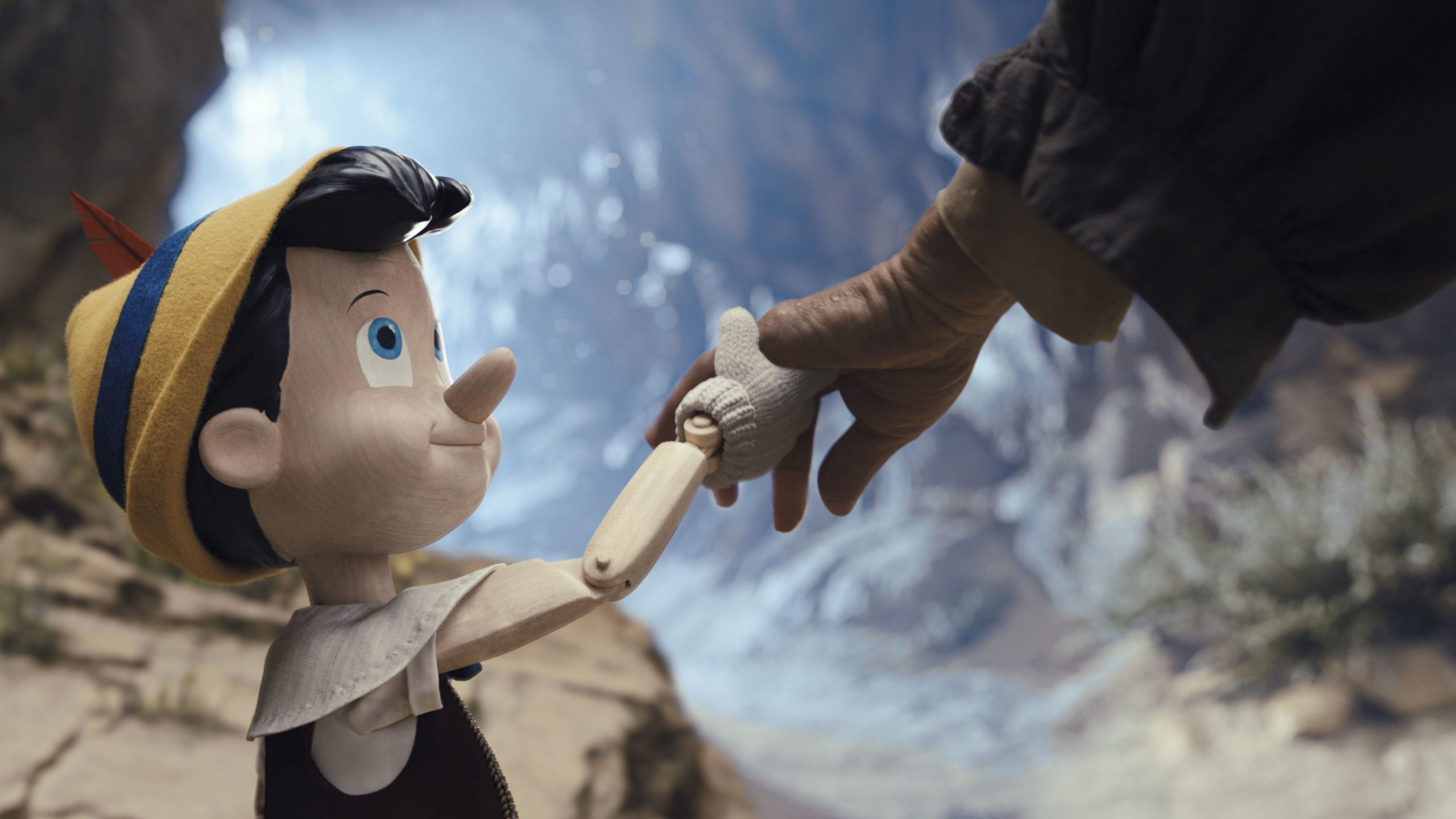 Pinocchio (voiced by Benjamin Evan Ainsworth) in Disney's live-action PINOCCHIO, exclusively on Dis...