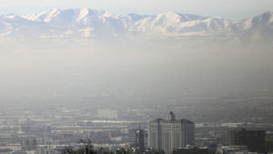 Air pollution over SLC