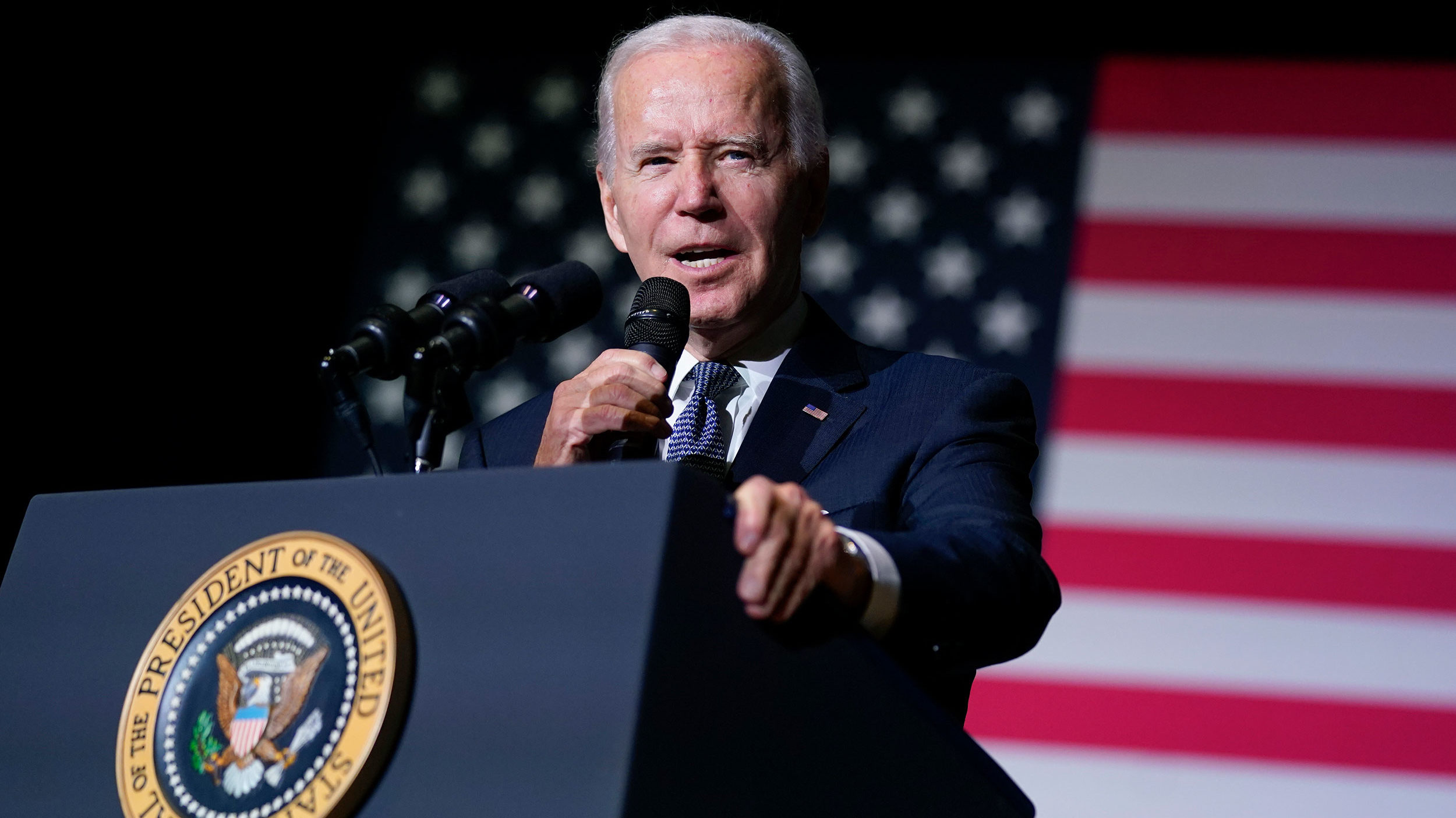 A federal appeals court put a temporary, administrative hold on President Joe Biden's student debt ...