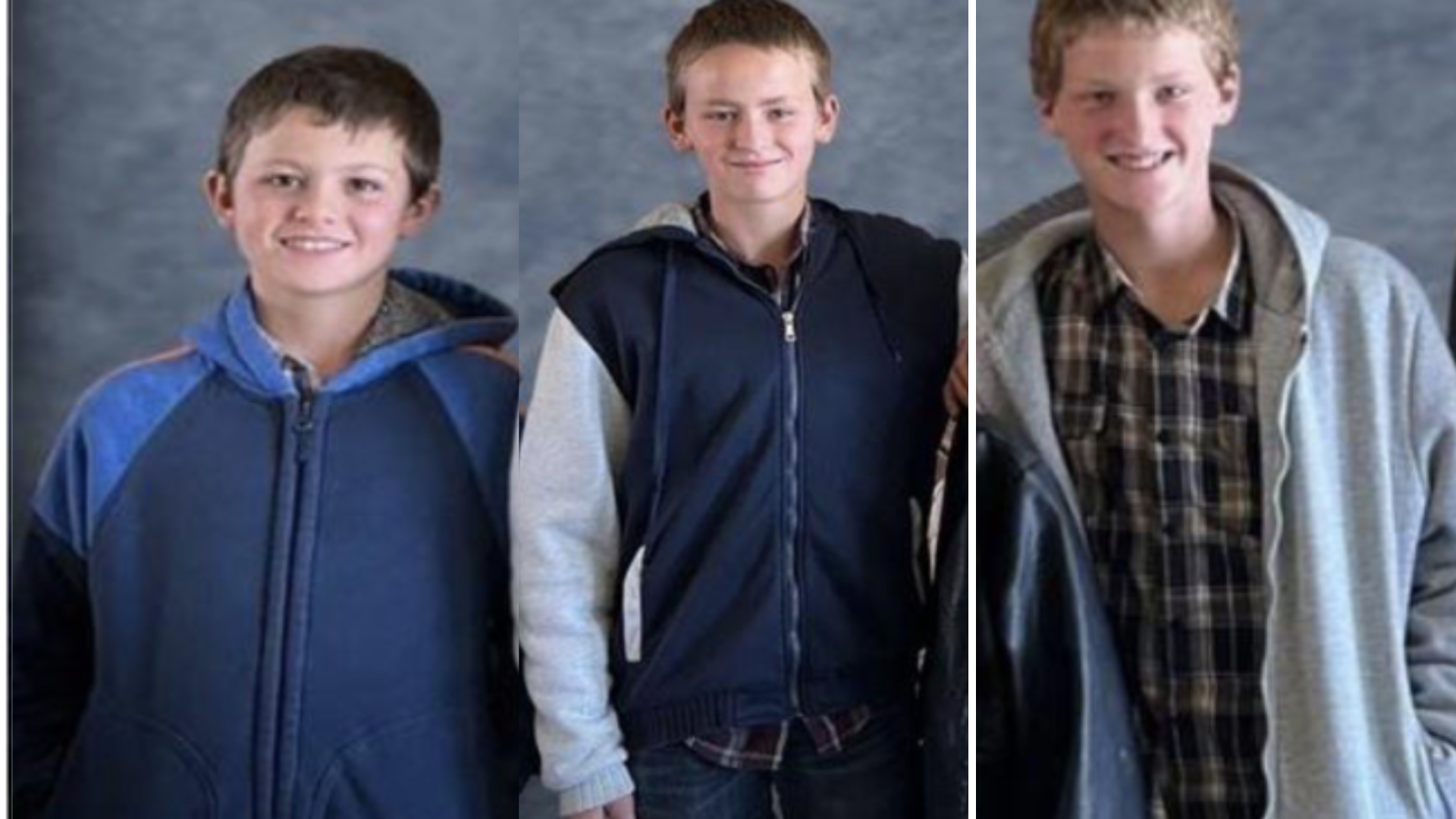 Three brothers are still missing after leaving their home over two weeks ago on Oct. 29....