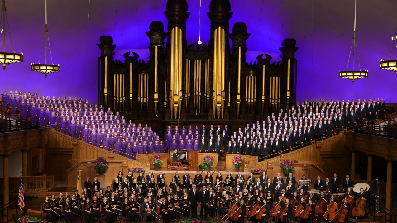 The Tabernacle Choir for the Church of Jesus Christ of Latter-Day Saints has canceled a live taping...
