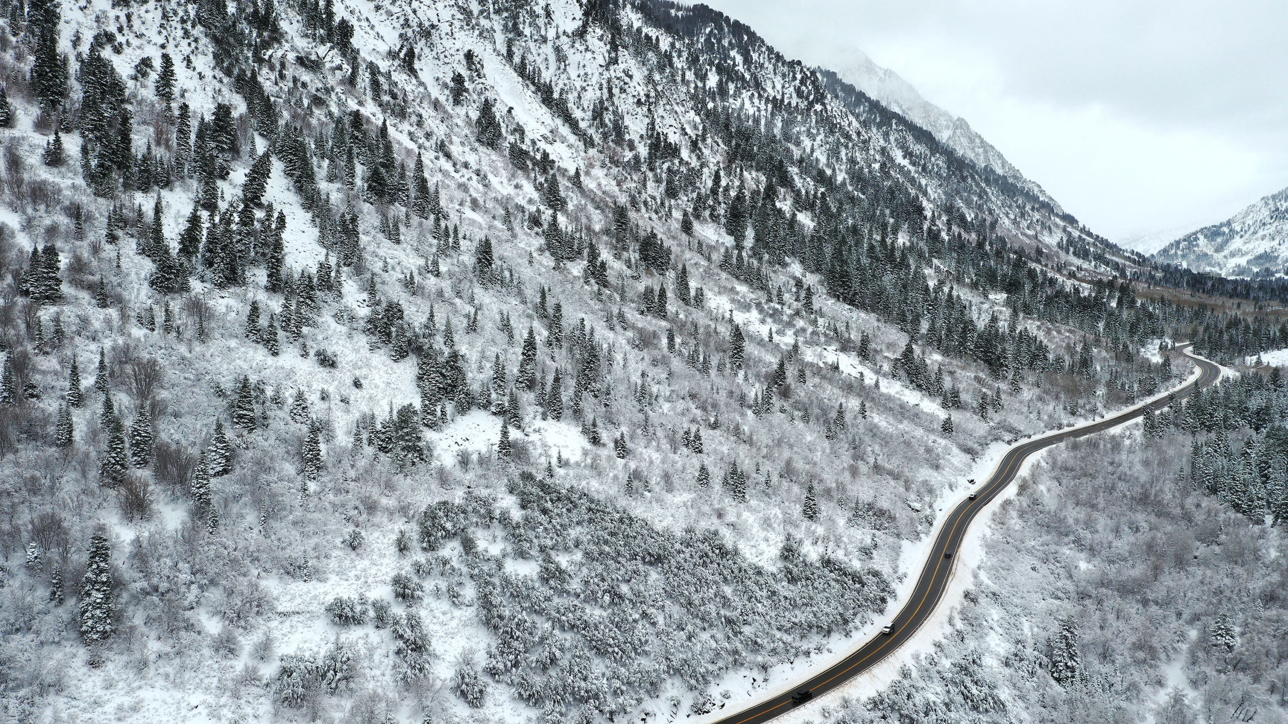 logan canyon pictured, a crash has us-89 closed...
