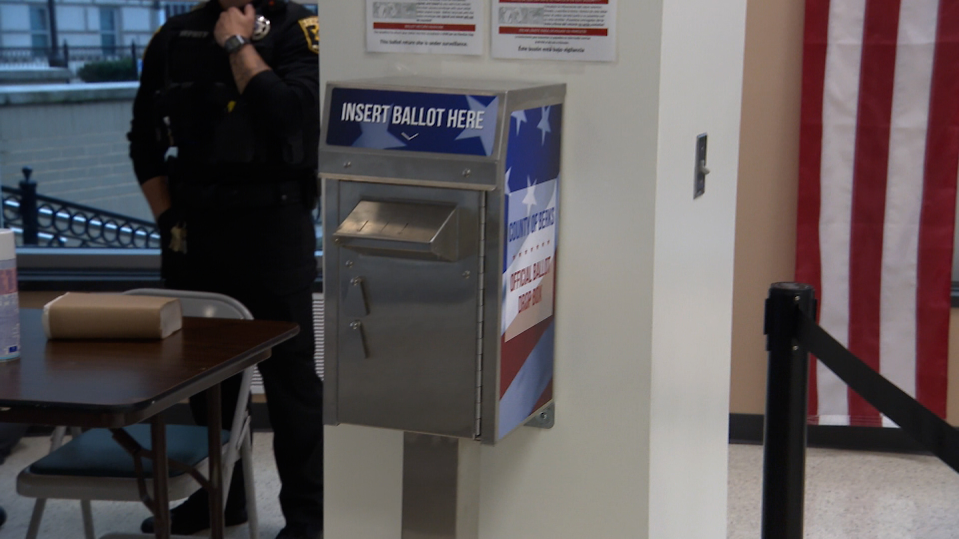 To some in Berks County, the deputies are only trying to ensure a fair and clean election. Photo cr...