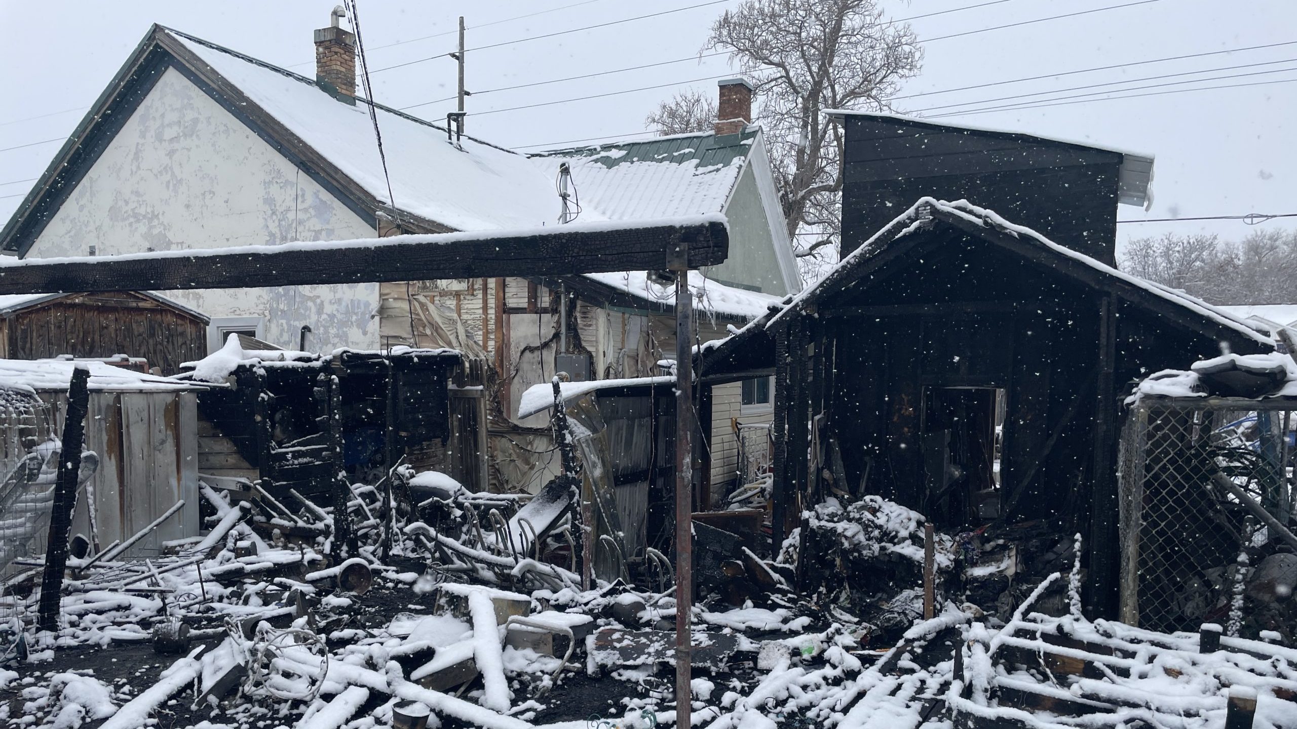 A fire fueled by propane caused $60,000 in damages to two homes in Spanish Fork on Wednesday....