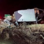 Semi rollover on Legacy Highway reduces traffic to one lane