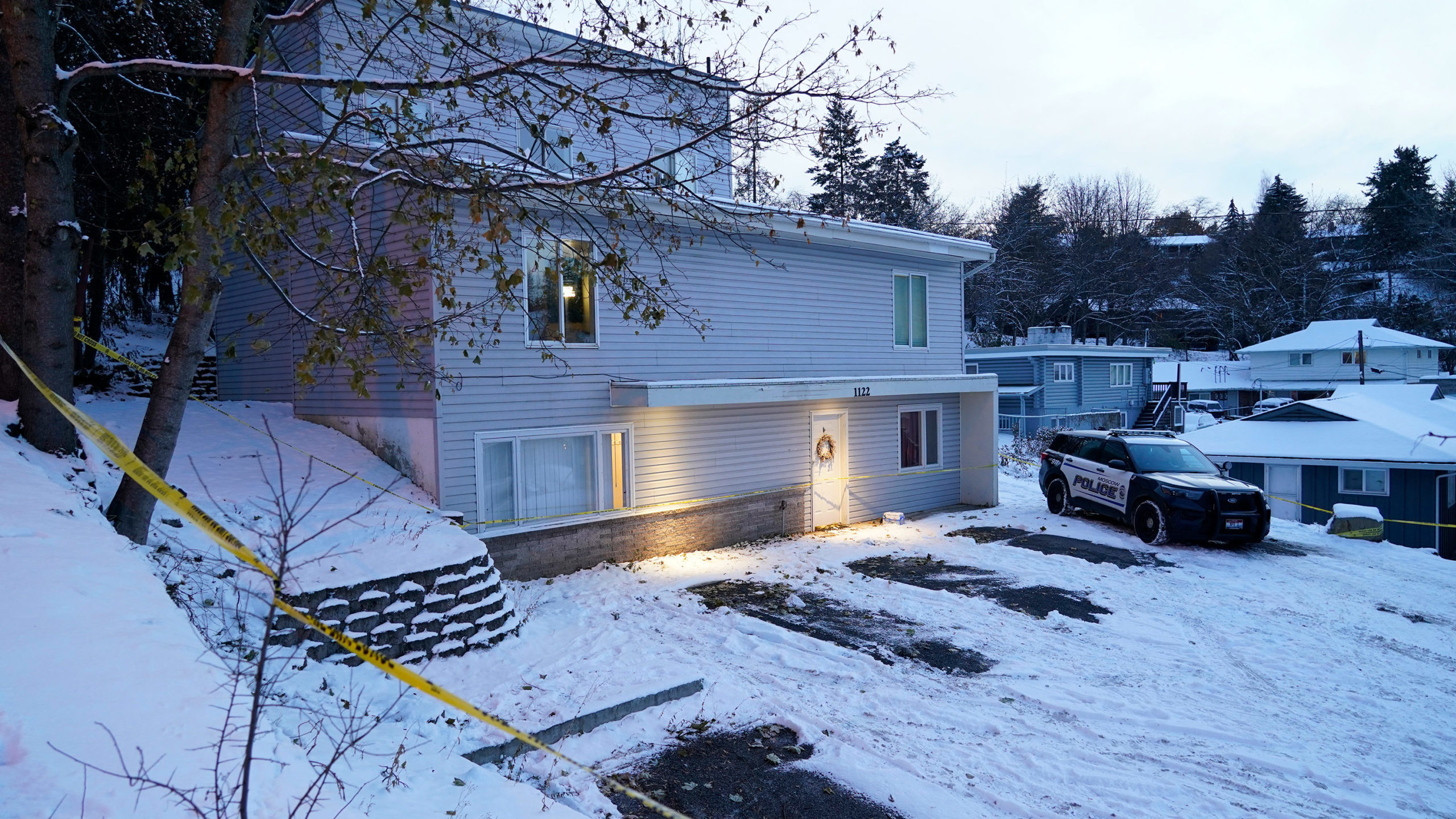 The home where four University of Idaho students were killed in the early morning hours of Nov. 13,...