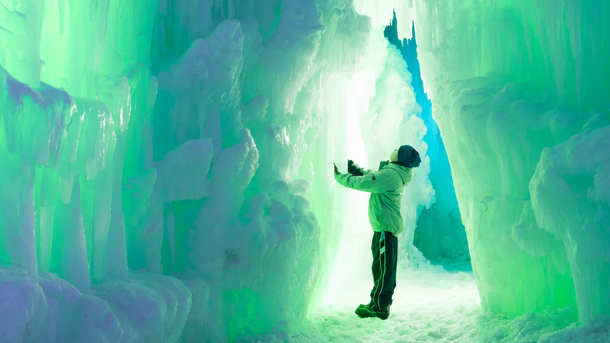 The Midway Ice Castles are opening early this year for the first time in history, before Christmas ...