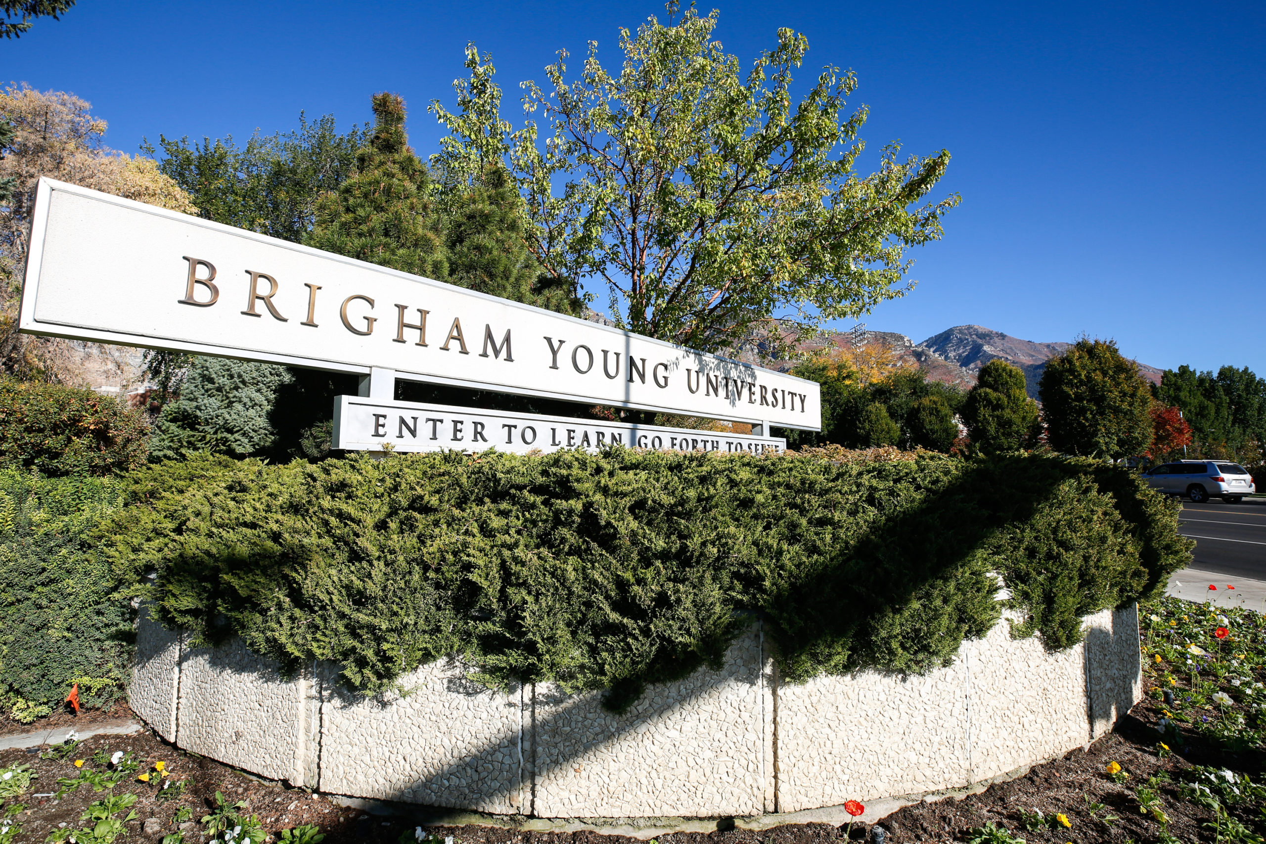 The Brigham Young University campus in Provo is pictured on Monday, Oct. 12, 2020. (Deseret News)...