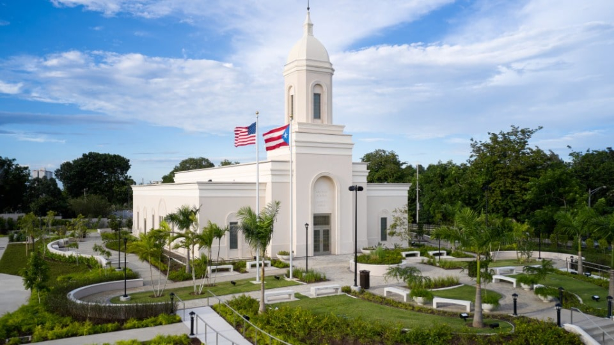 The San Juan Puerto Rico Temple was dedicated this past Sunday. Photo credit: The Church of Jesus C...