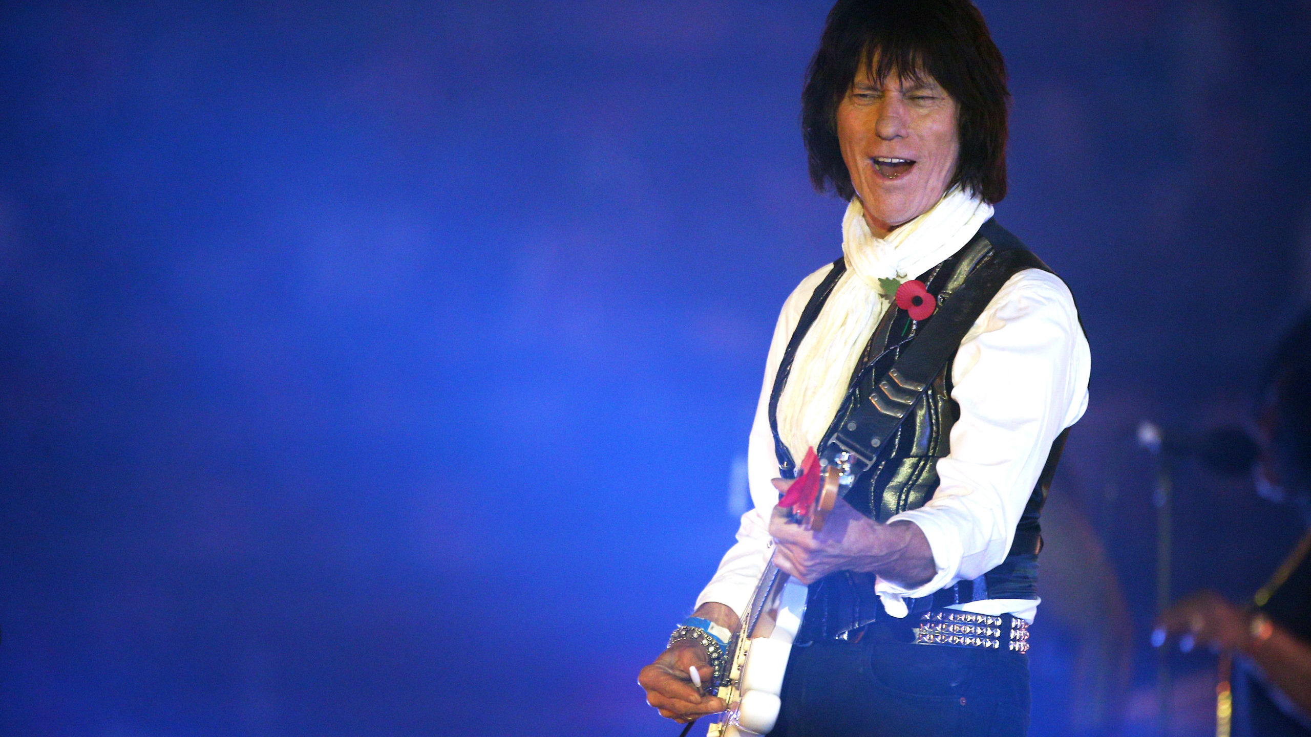 Jeff Beck, a guitar virtuoso who pushed the boundaries of blues, jazz and rock 'n' roll, influencin...