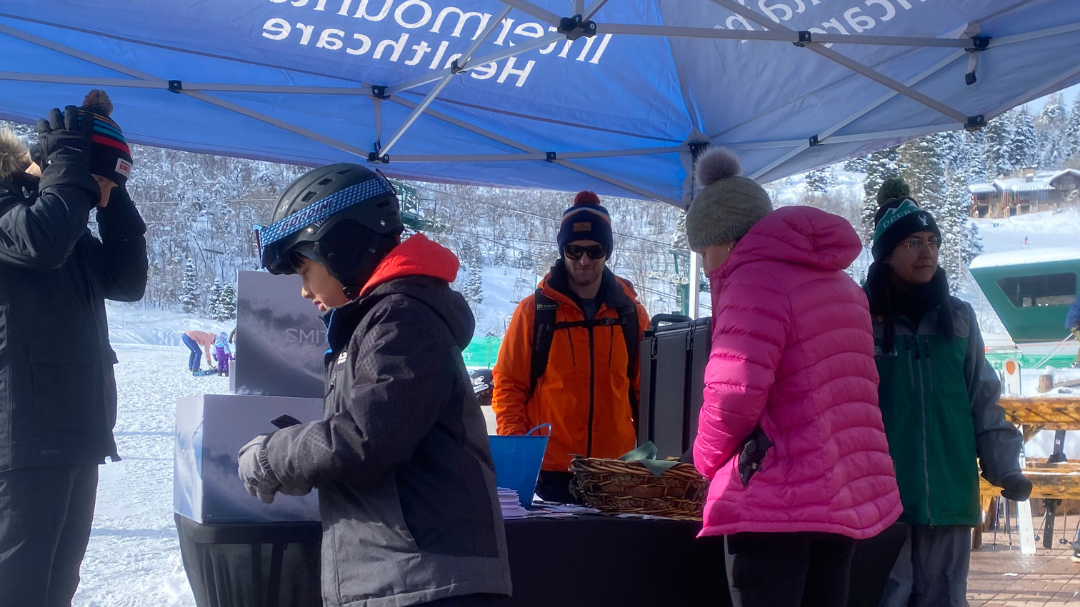 Two events hosted by Intermountain Healthcare trauma teams educated Utah skiers and sledders about ...