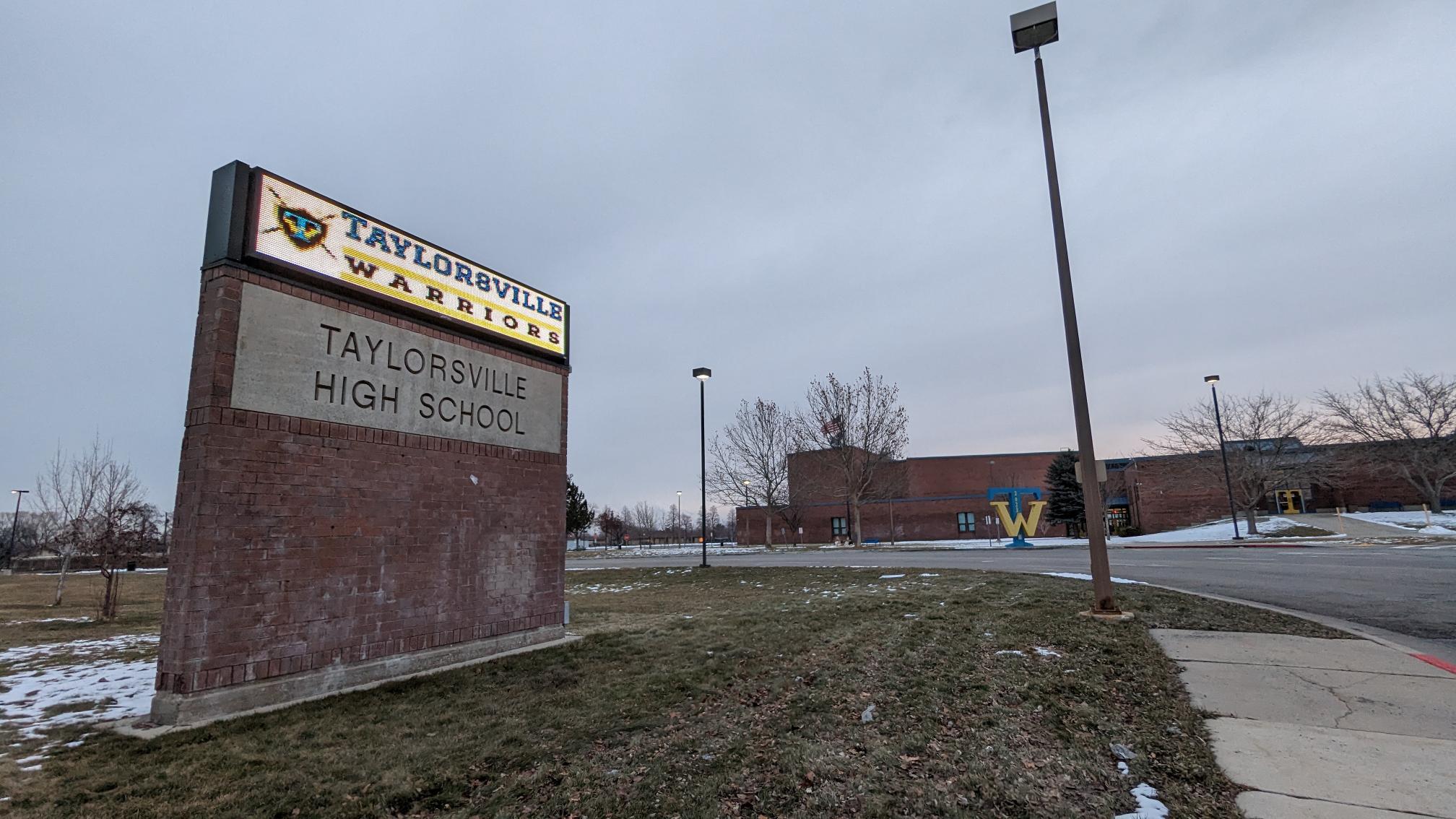 Shots were reportedly fired in the parking lot of Taylorsville High School on Thursday afternoon, l...
