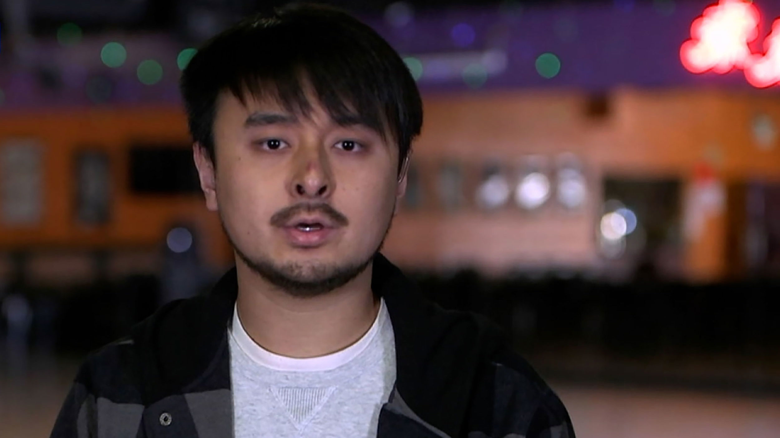 Brandon Tsay, who said he encountered the suspect at the Alhambra dance hall, appears on ABC's "Goo...
