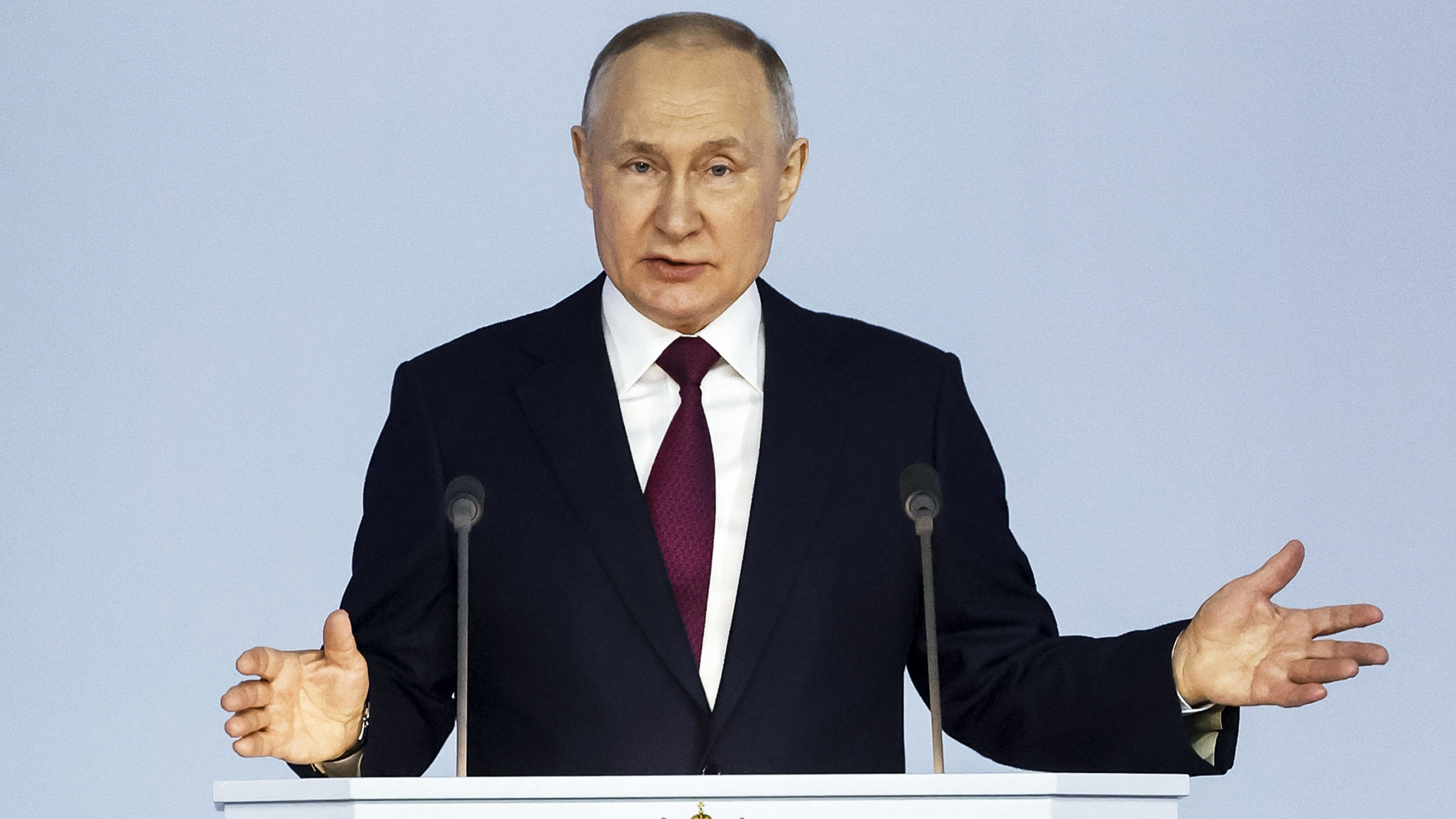 Russian President Vladimir Putin suspended Moscow's participation in the last remaining nuclear arm...