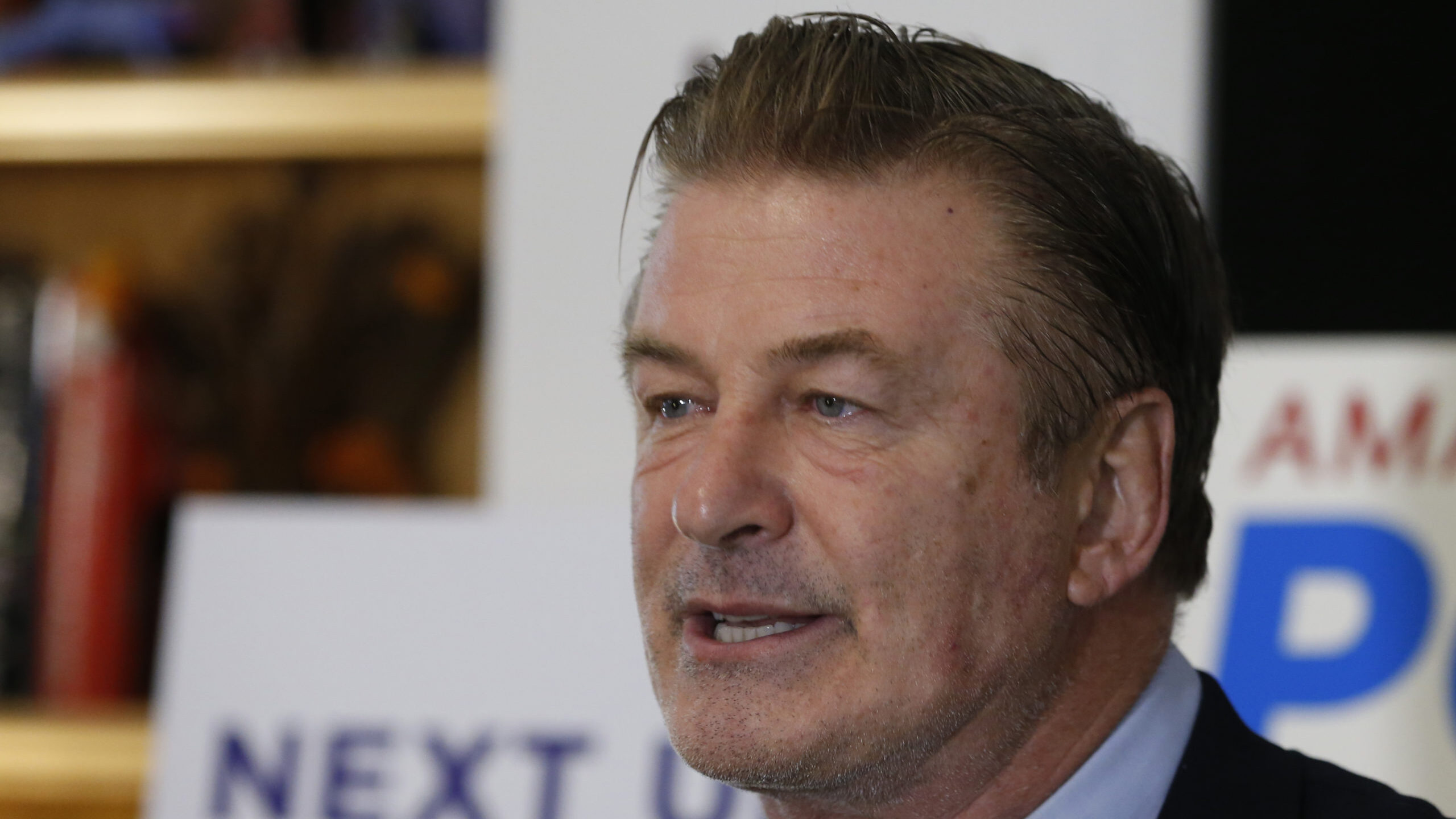 A photo of Alec Baldwin. Baldwin could be recharged in the death of a cinematographer on the "Rust"...