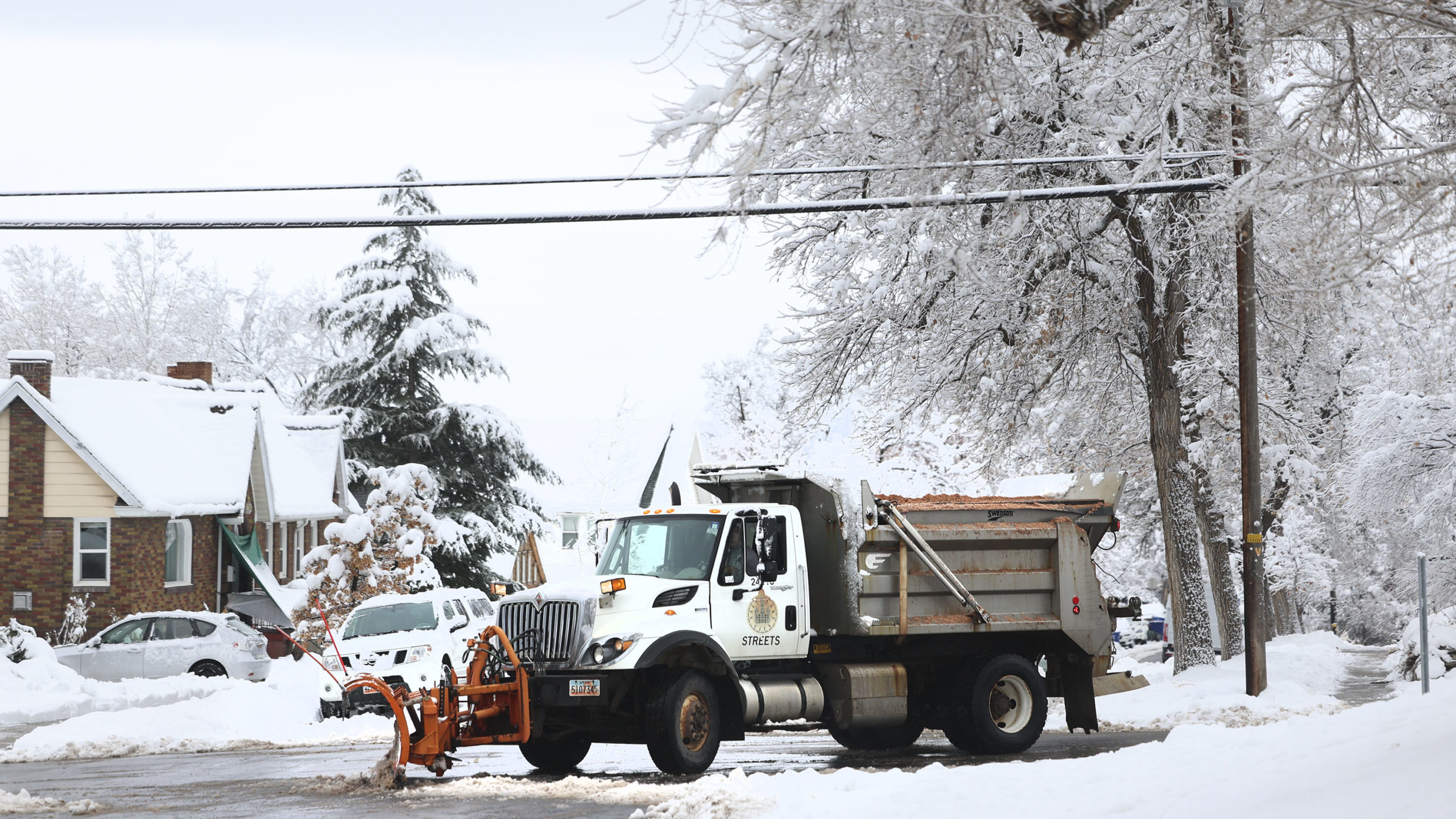 With all of the snow from a storm system that blew in on Tuesday many UDOT snowplow drivers have be...