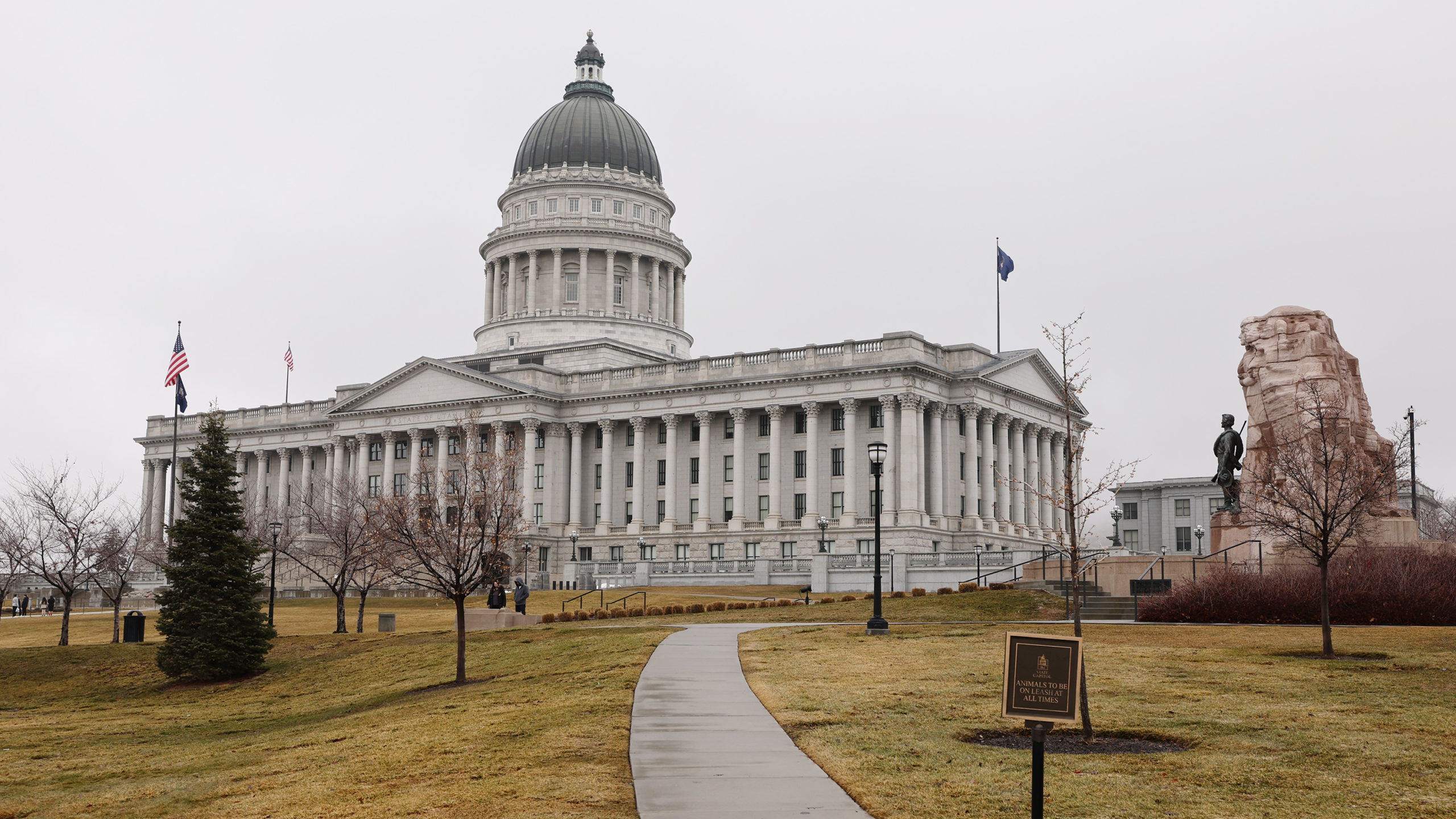 utah capitol pictured, a new bill about teacher salary has been filed...