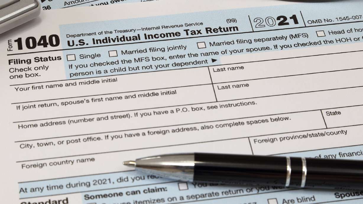Ahead of Tax Day, Utahns fare pretty well when it comes to tax rates. Photo credit: KSL News...