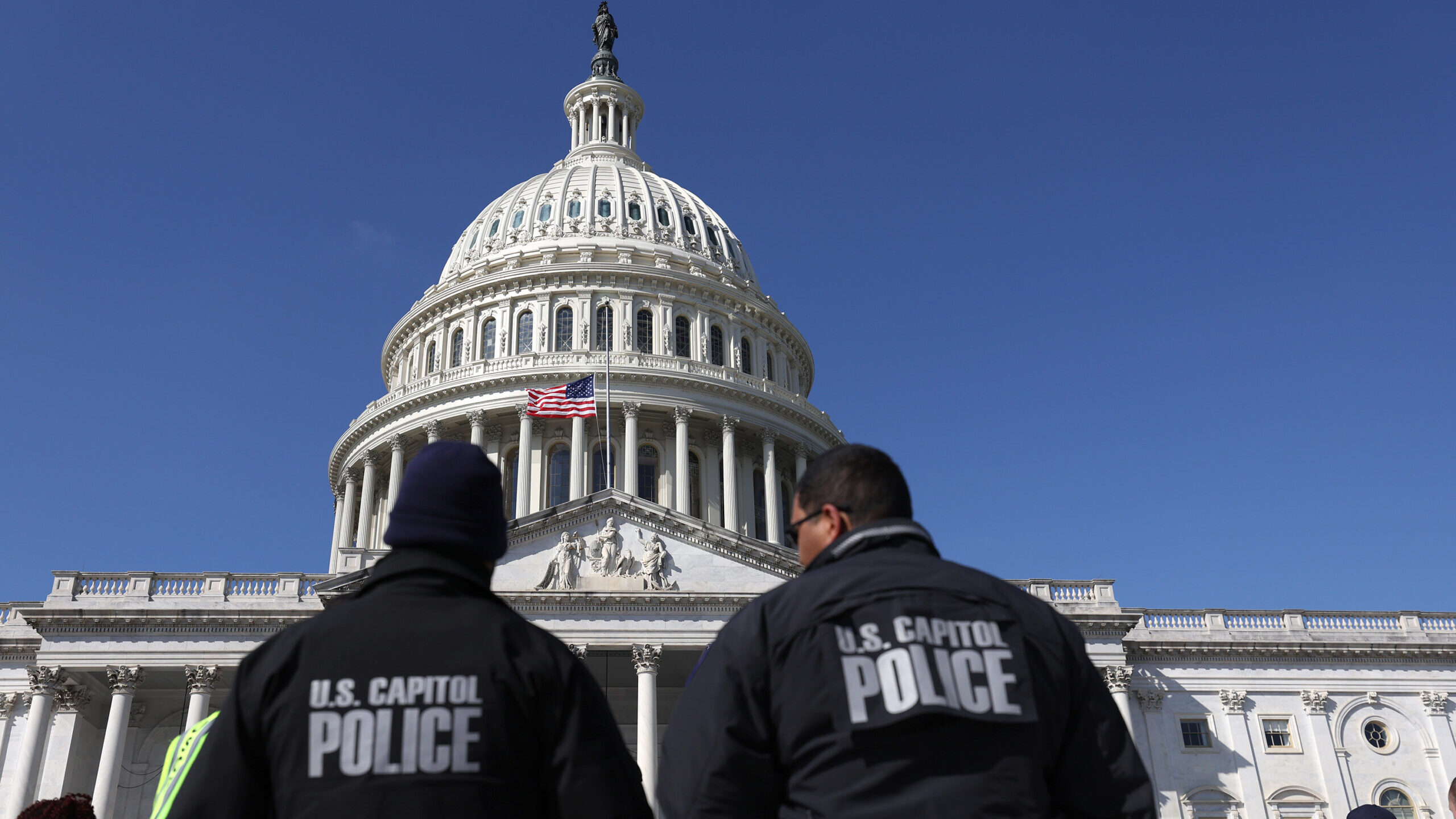 The US Capitol Police force "is not currently tracking any direct or credible threats to the US Cap...