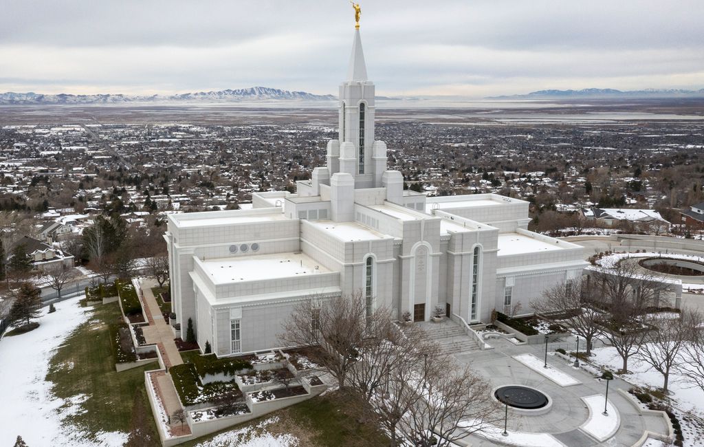 (Leah Hogsten | The Salt Lake Tribune) The Angel Moroni atop The Church of Jesus Christ of Latter-d...