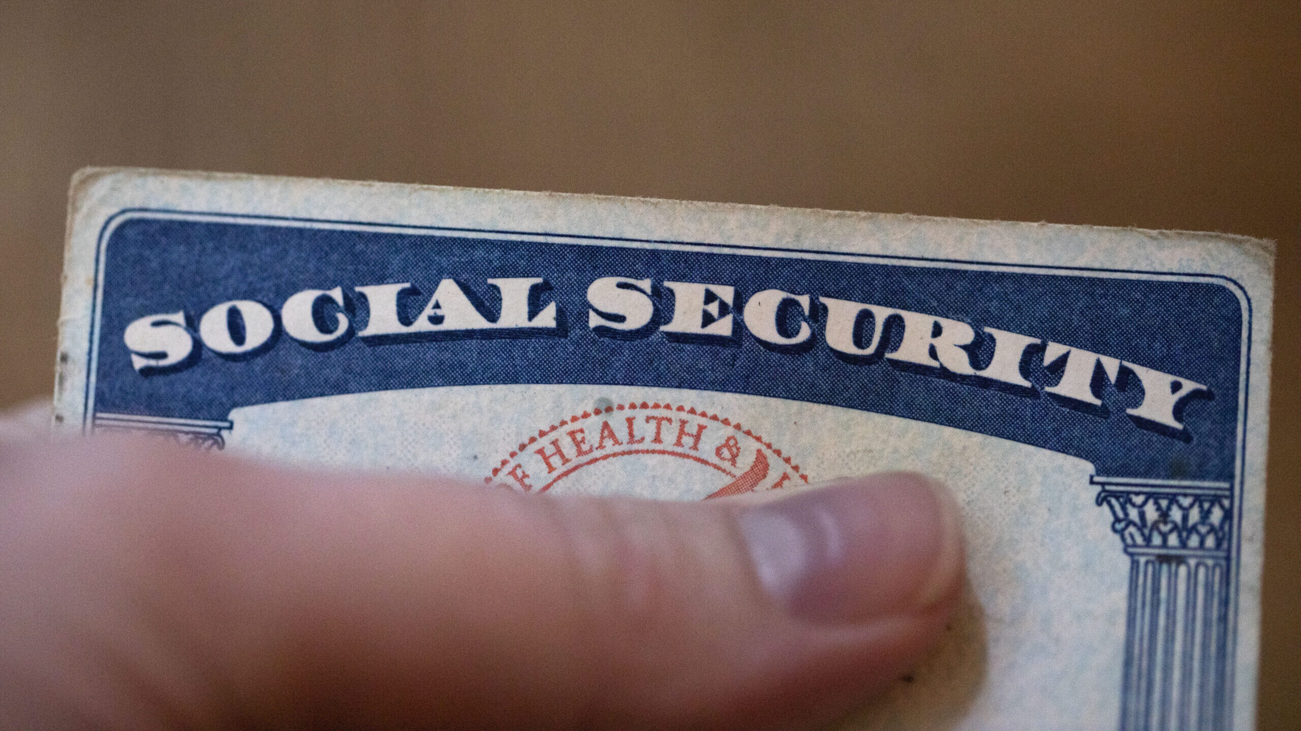 Social Security card...