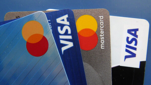 Image of credit cards...