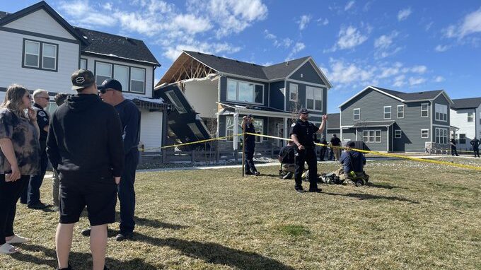 Investigators from the Layton City Fire Department say a house explosion on Saturday, April 10, was...