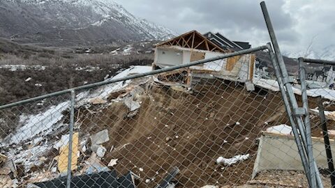 Two homes collapsed in Draper City last weekend due to poor environmental conditions, the fate of s...