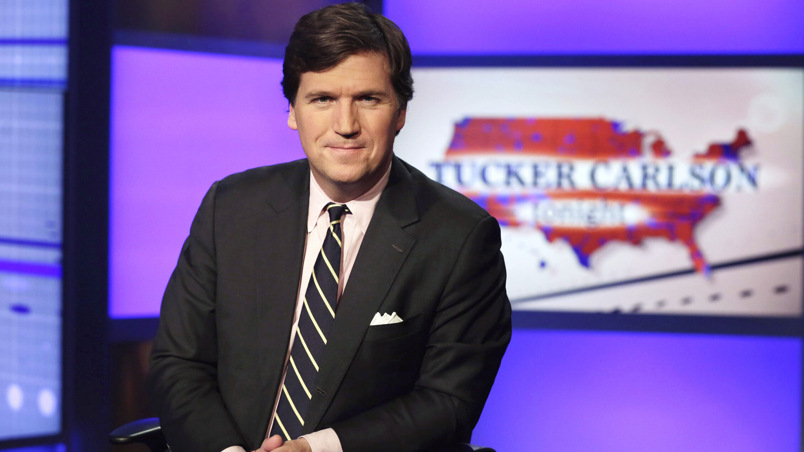 Fox News and Tucker Carlson, the right-wing personality who hosted the network's highly rated 8pm h...