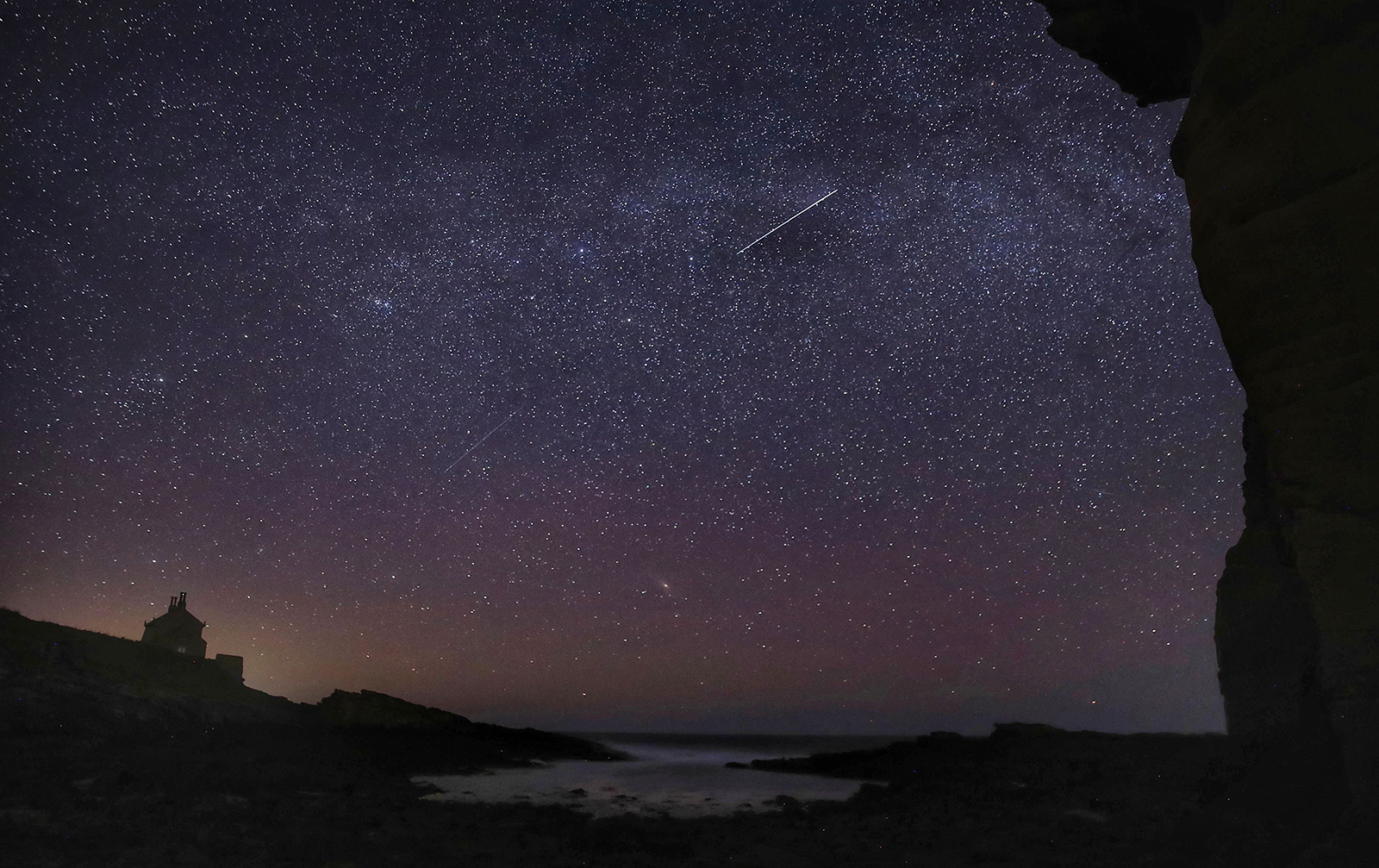 The Lyrids were first recorded in 687 BC, making them one of the oldest recorded meteor showers met...