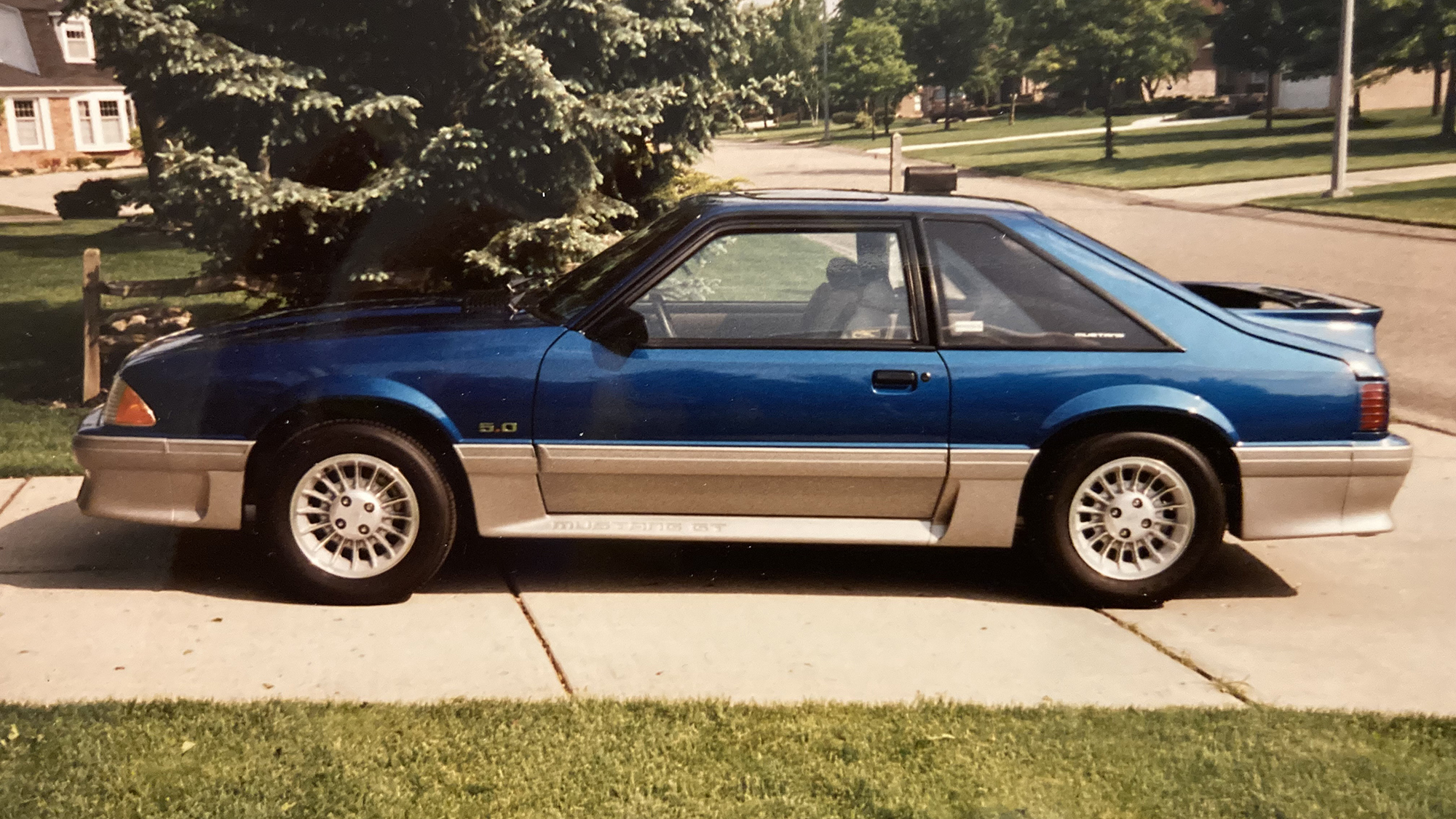 Laurie Transou, who recently took over as Lead Program Engineer for the Ford Mustang, had this 1991...