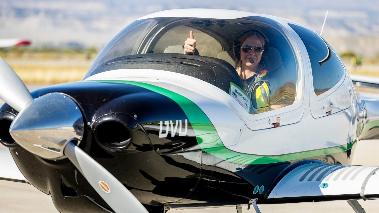 In a groundbreaking move, the School of Aviation Sciences at Utah Valley University has become the ...