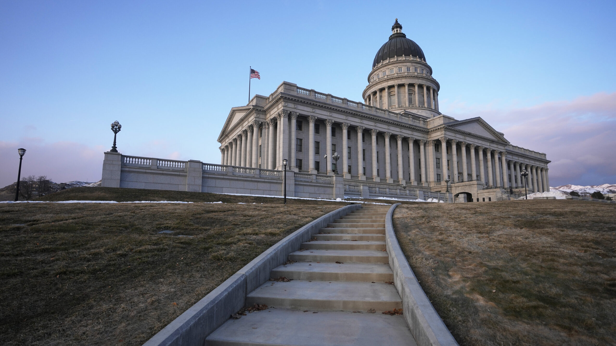 The Utah Capitol is shown on March 3, 2023, in Salt Lake City. Utah's SB 150, similar to the Relig...