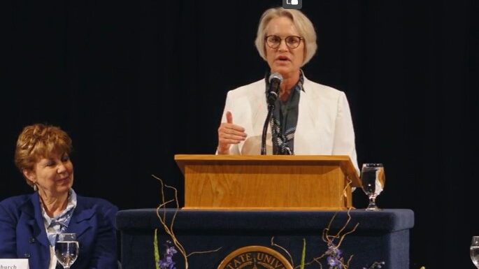 Elizabeth "Betsy" R. Cantwell was named 17th president of Utah State University on Friday by the Ut...