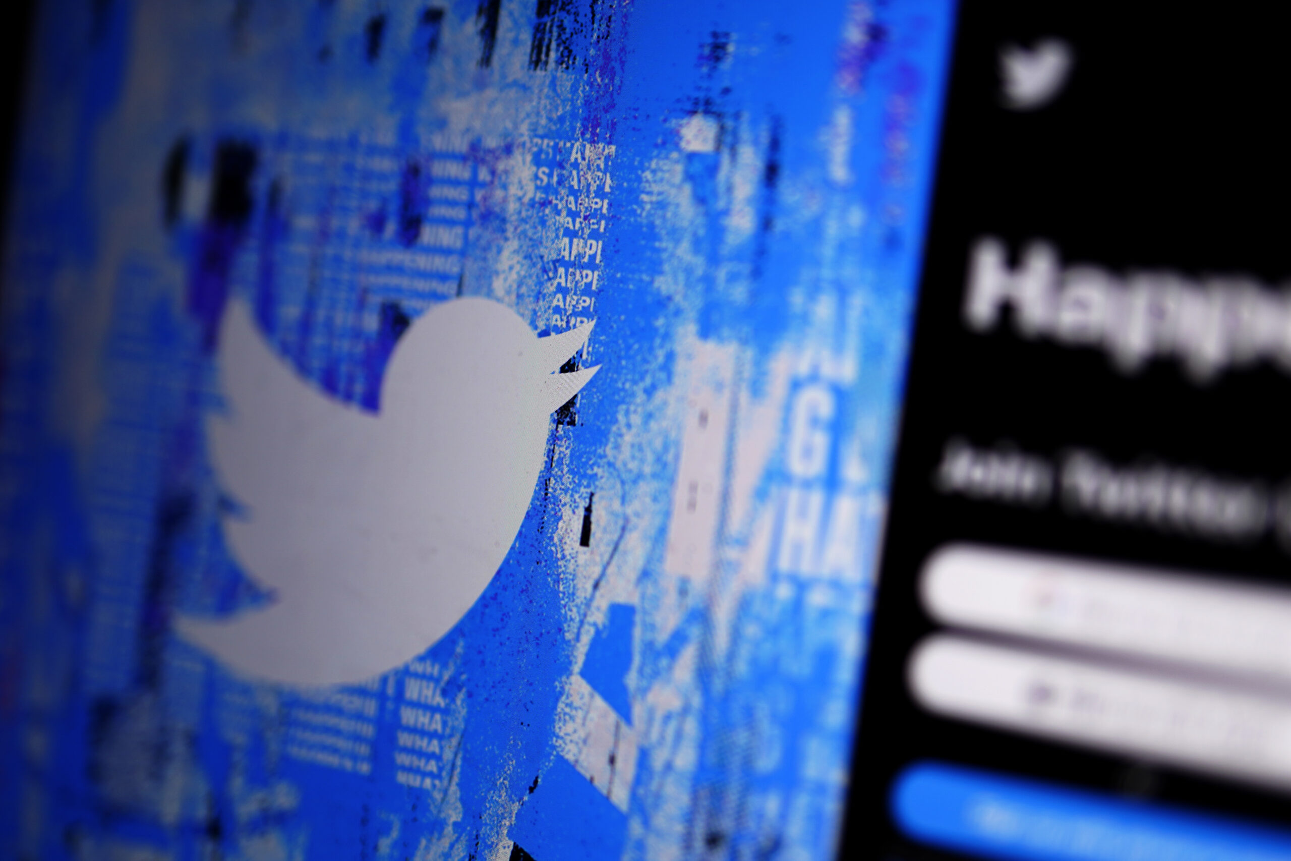 FILE - The Twitter splash page is seen on a digital device, April 25, 2022, in San Diego. (AP Photo...