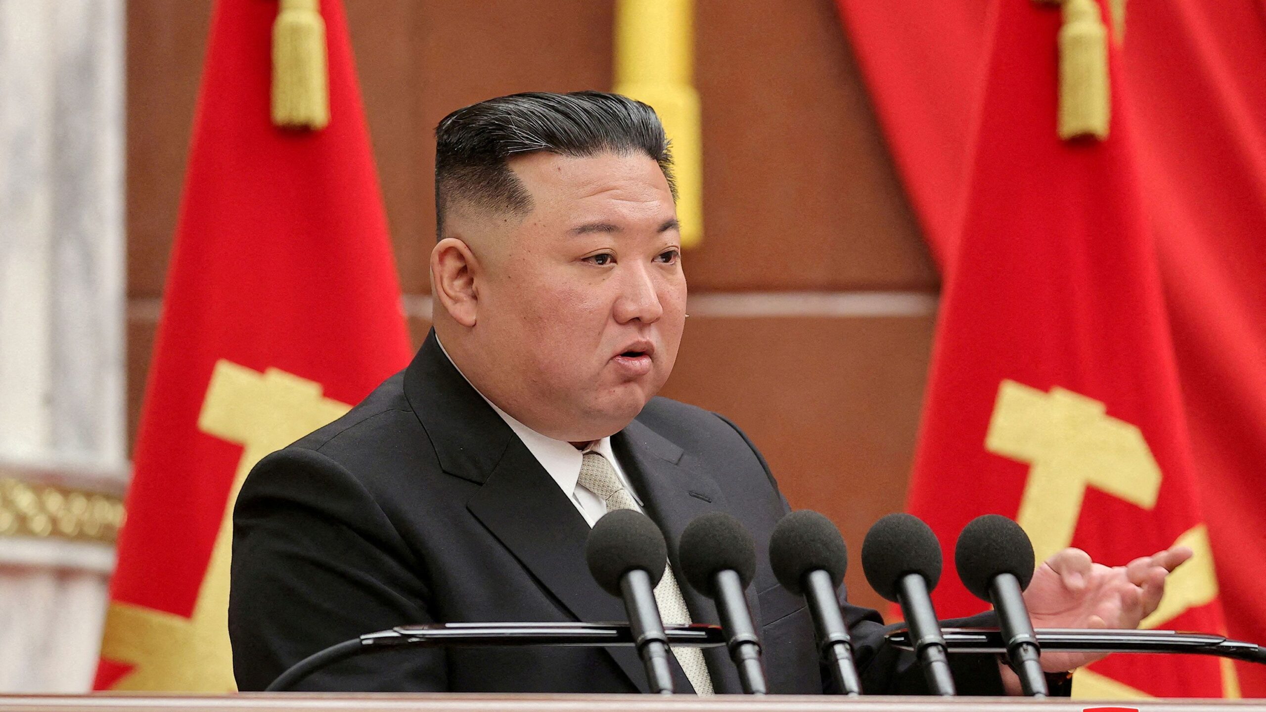 South Korea’s military said North Korea fired a “space projectile” triggering emergency alert...