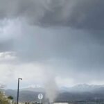 Landspout forms over Salt Lake County. Here's how that differs from a tornado