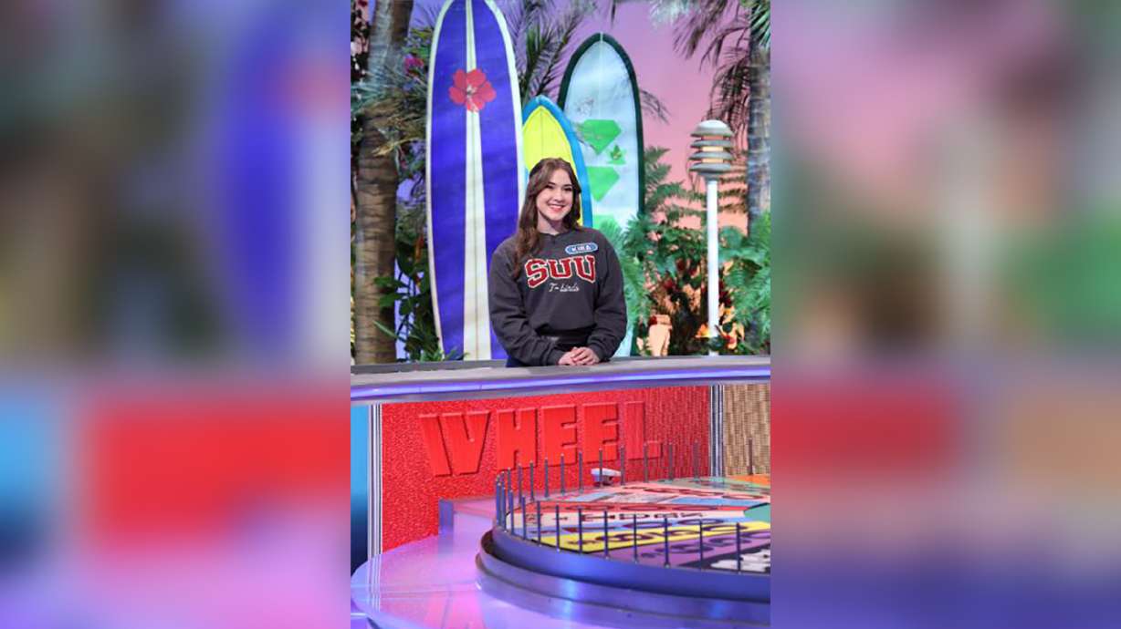 Southern Utah University freshman Kira Paskett wins "Wheel of Fortune." The episode aired June 6. (...