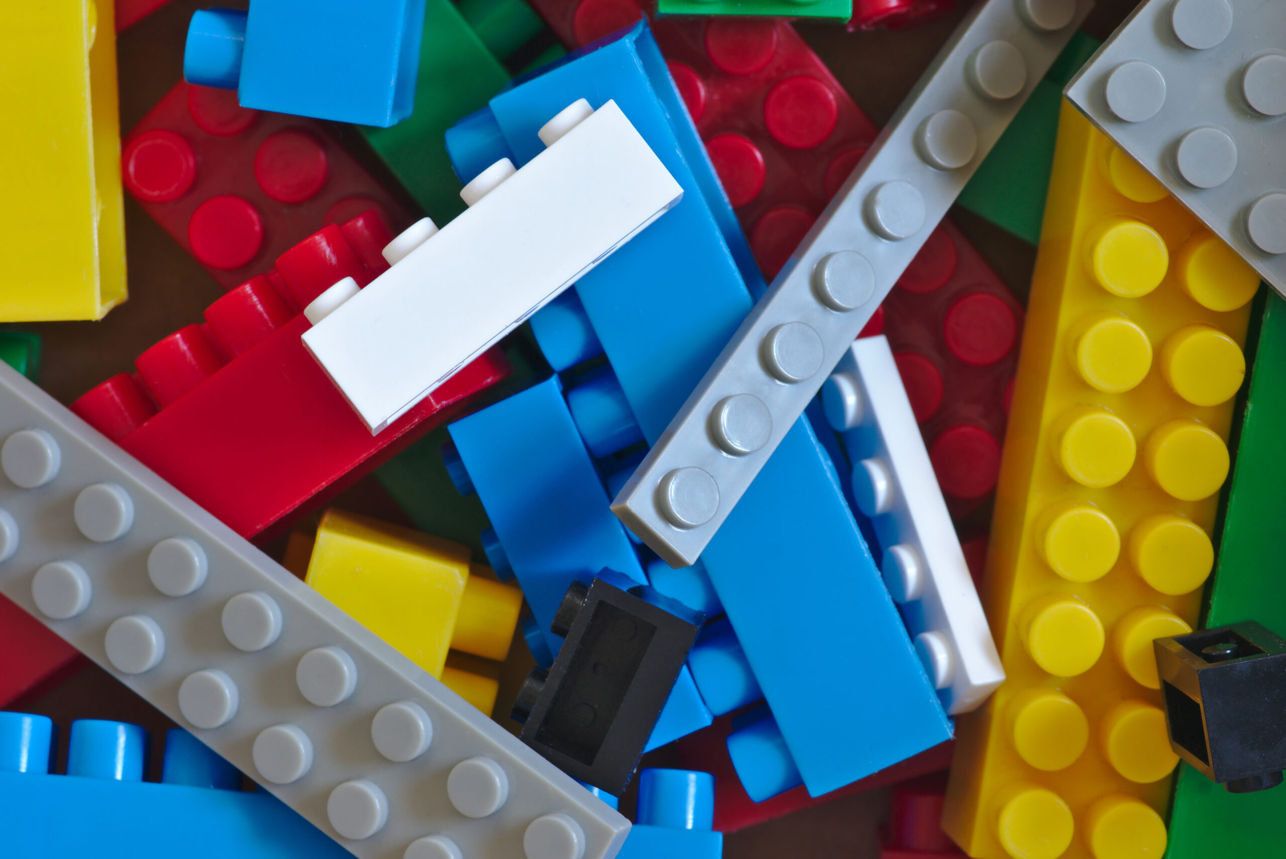 Image of Lego bricks. The company will keep looking for a sustainable replacement for plastic after...