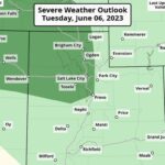 Severe thunderstorm warning issued for Weber, Box Elder, Davis, Tooele counties