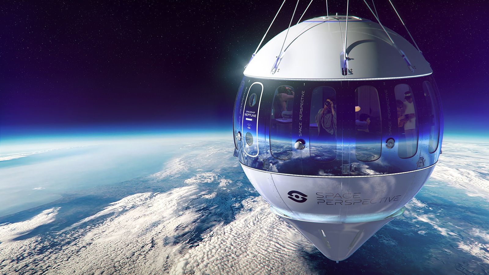 Space Perspective's Spaceship Neptune balloon is currently under development. The company hopes to ...