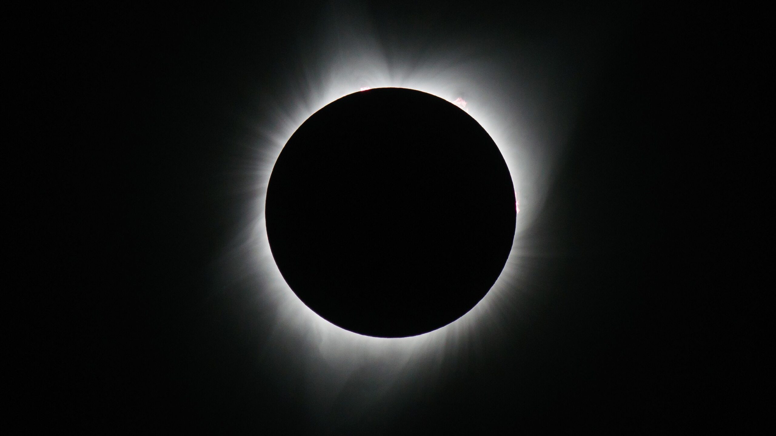 The total solar eclipse on August 21, 2017, as seen in Salem, Oregon.
(Marcus Yam/Los Angeles Times...