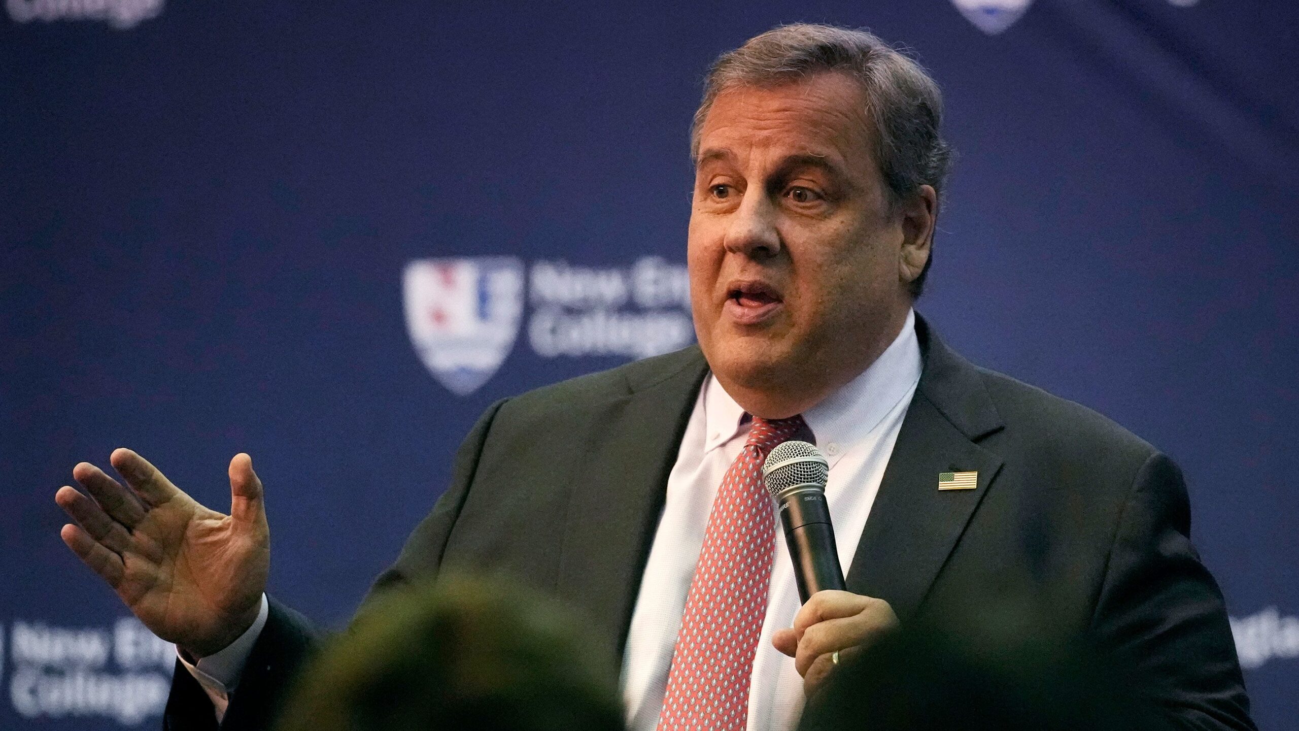 Former New Jersey Gov. Chris Christie, pictured here on April 20, is set to enter the 2024 Republic...