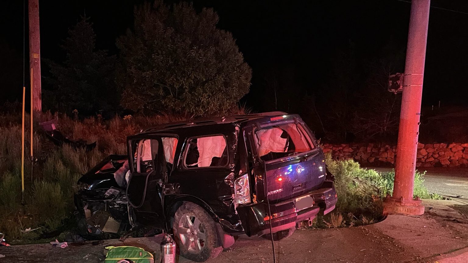 The Utah Highway Patrol says one man died early Monday morning in a one-vehicle crash outside of Pa...